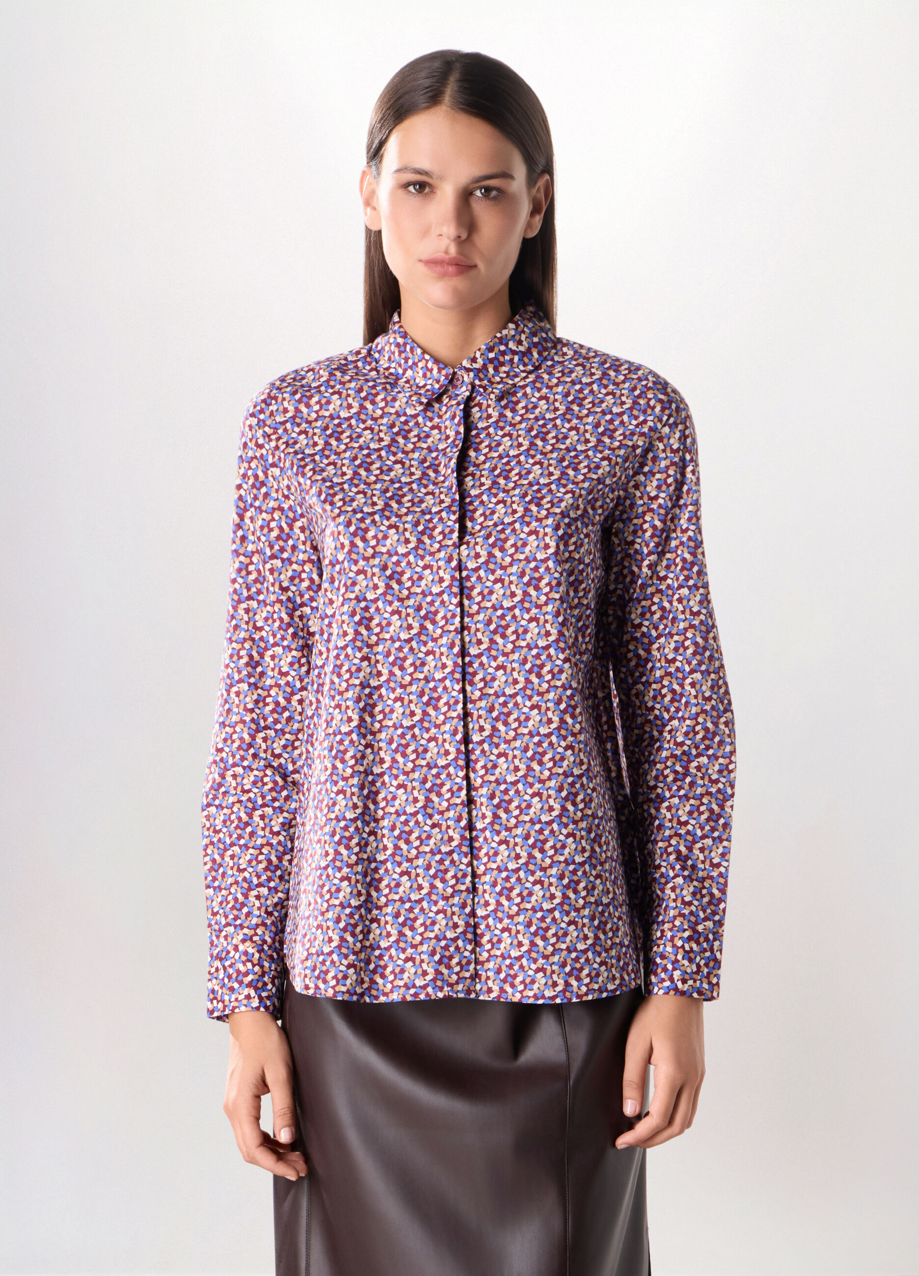 Camicia in puro cotone donna_0