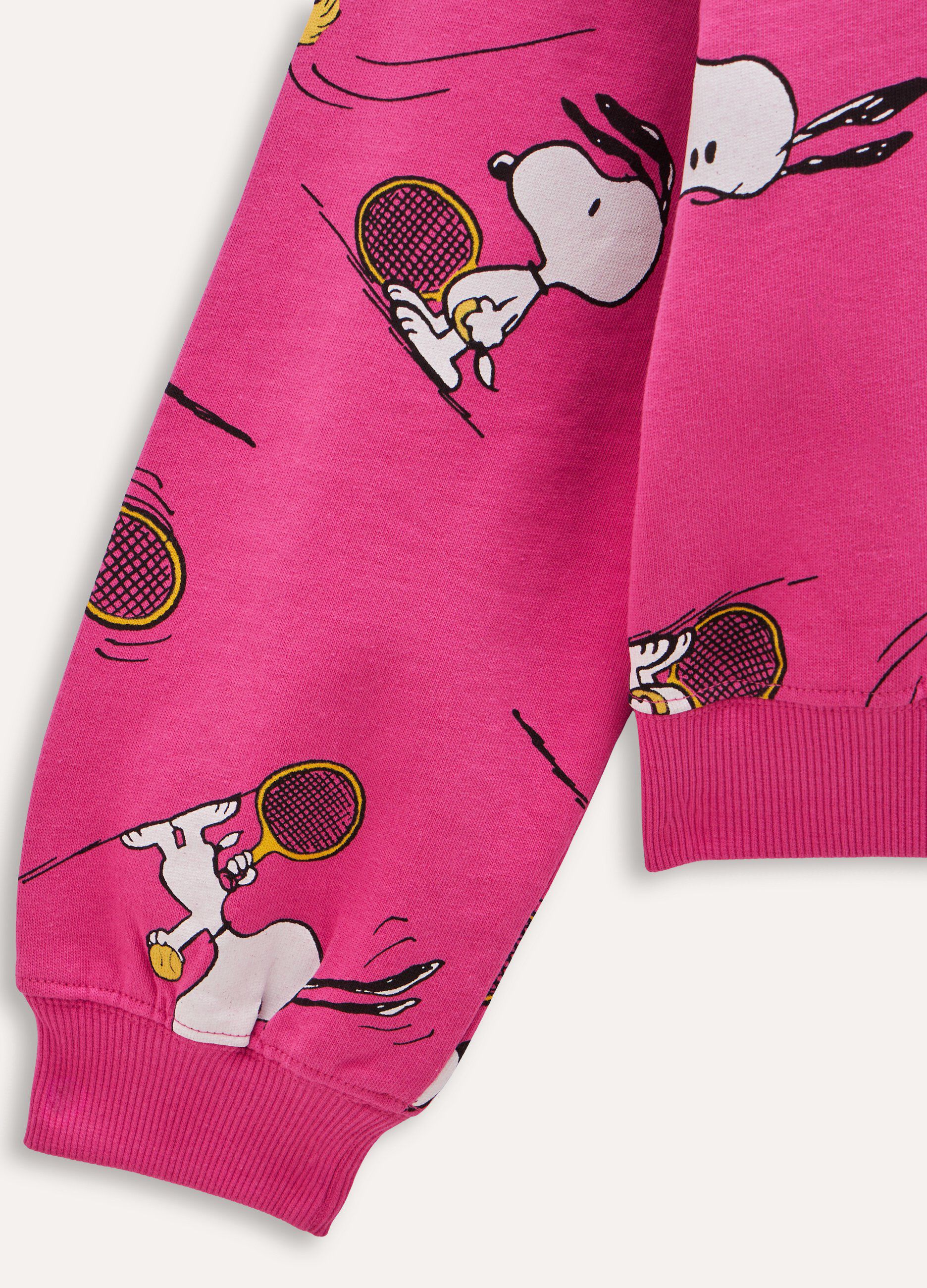 Felpa Snoopy in puro cotone ragazza_1
