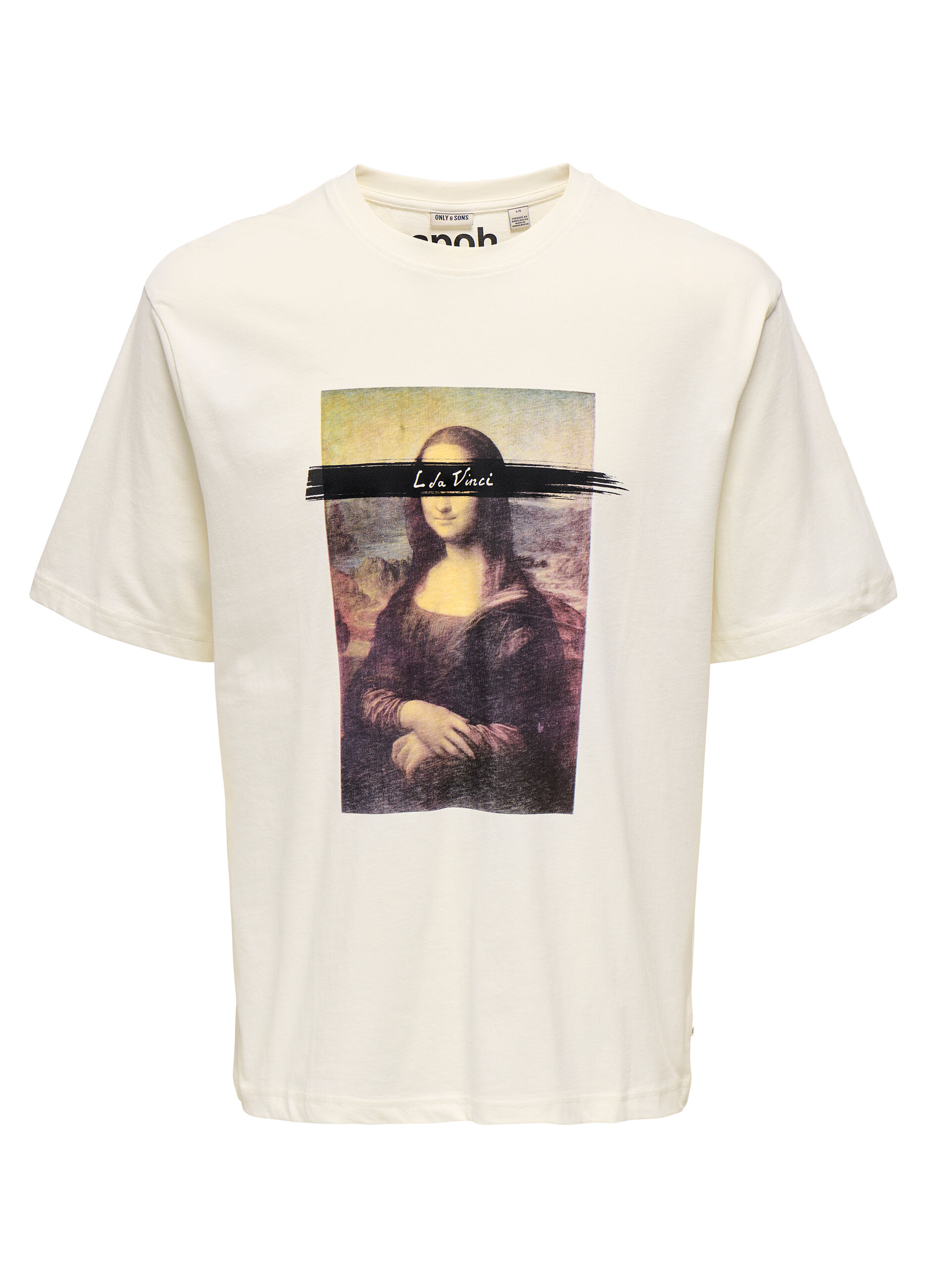 T-shirt relaxed fit Monnalisa uomo_5