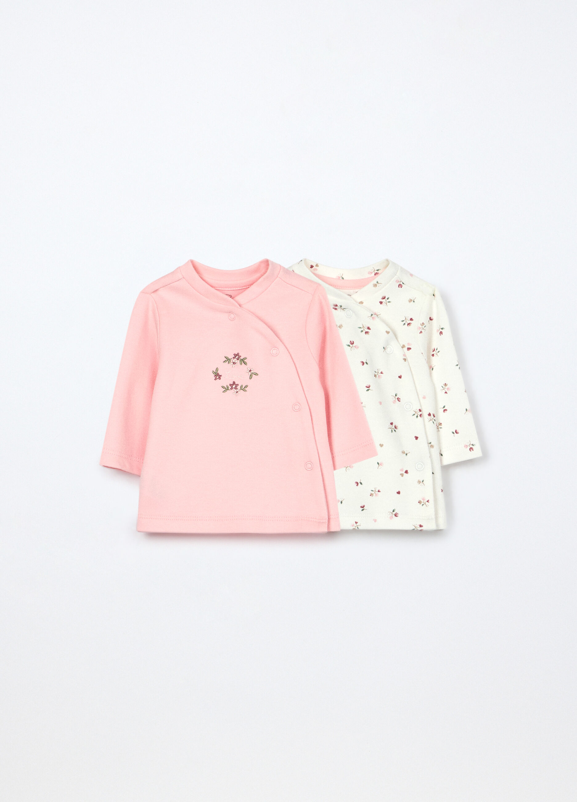 Pack 2 t-shirt in interlock di puro cotone _0