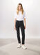 Pantaloni in denim misto cotone donna_0