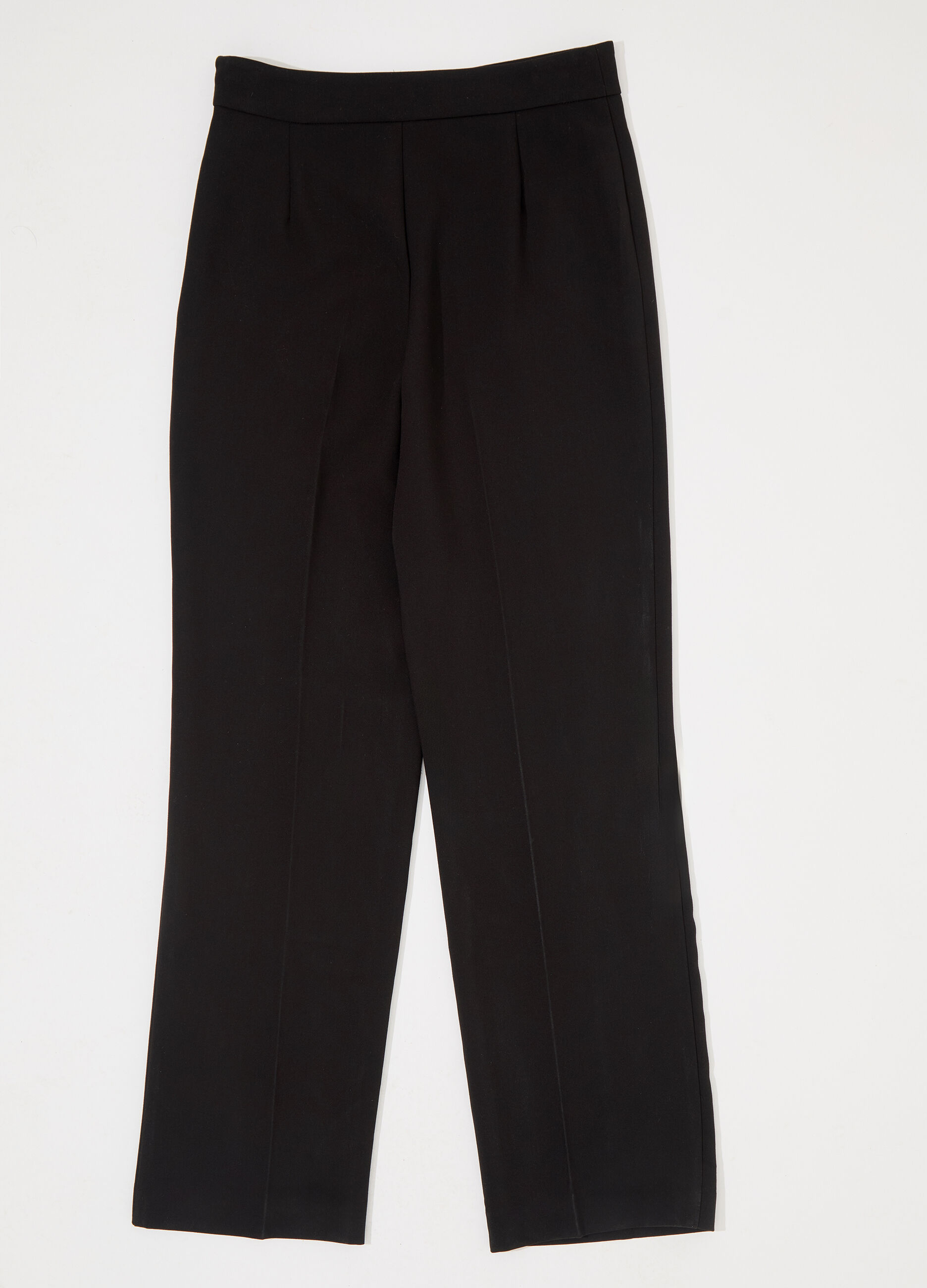 Pantalone dritto in misto viscosa donna_5