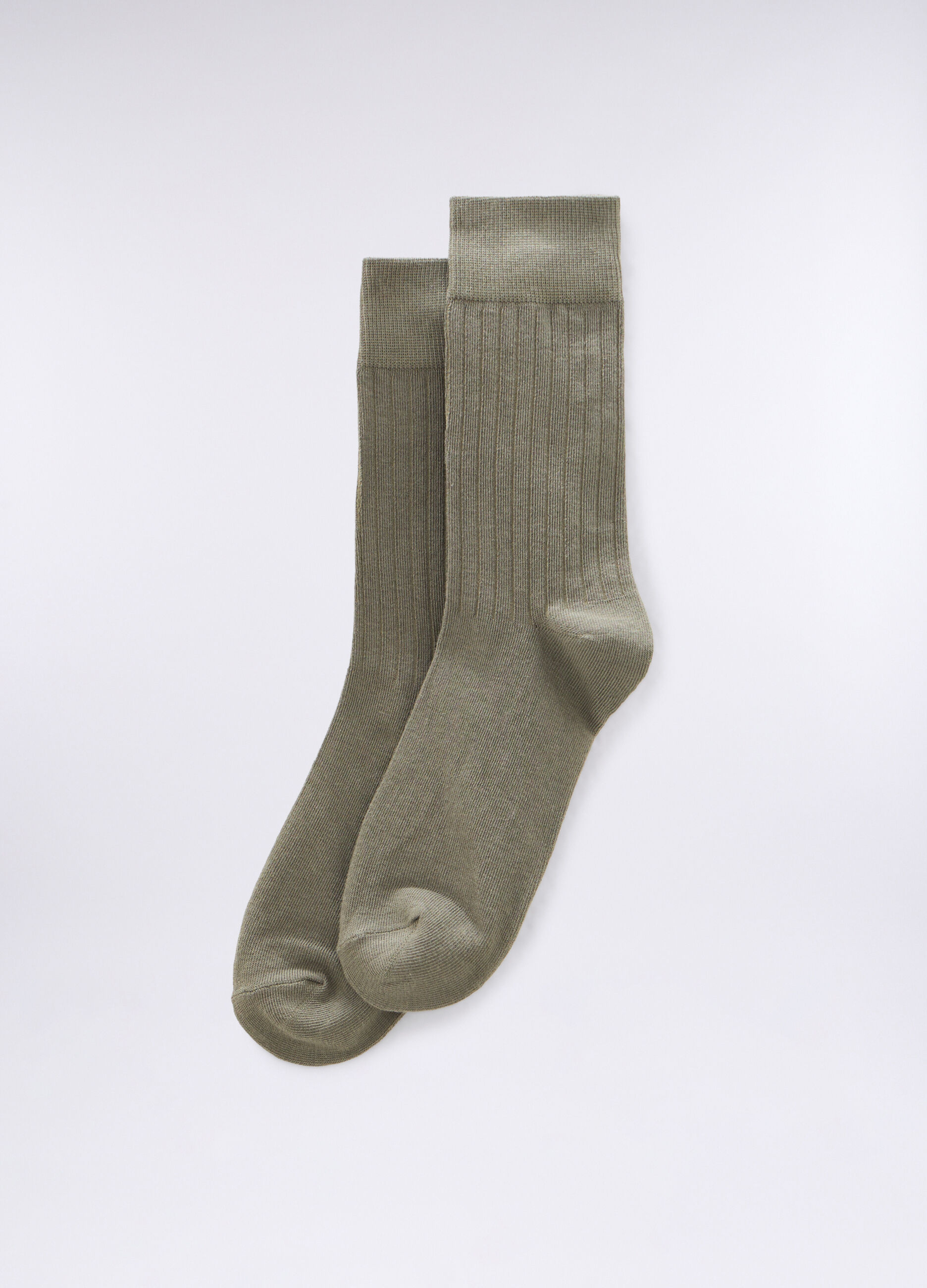 Calze corte a costine uomo_0
