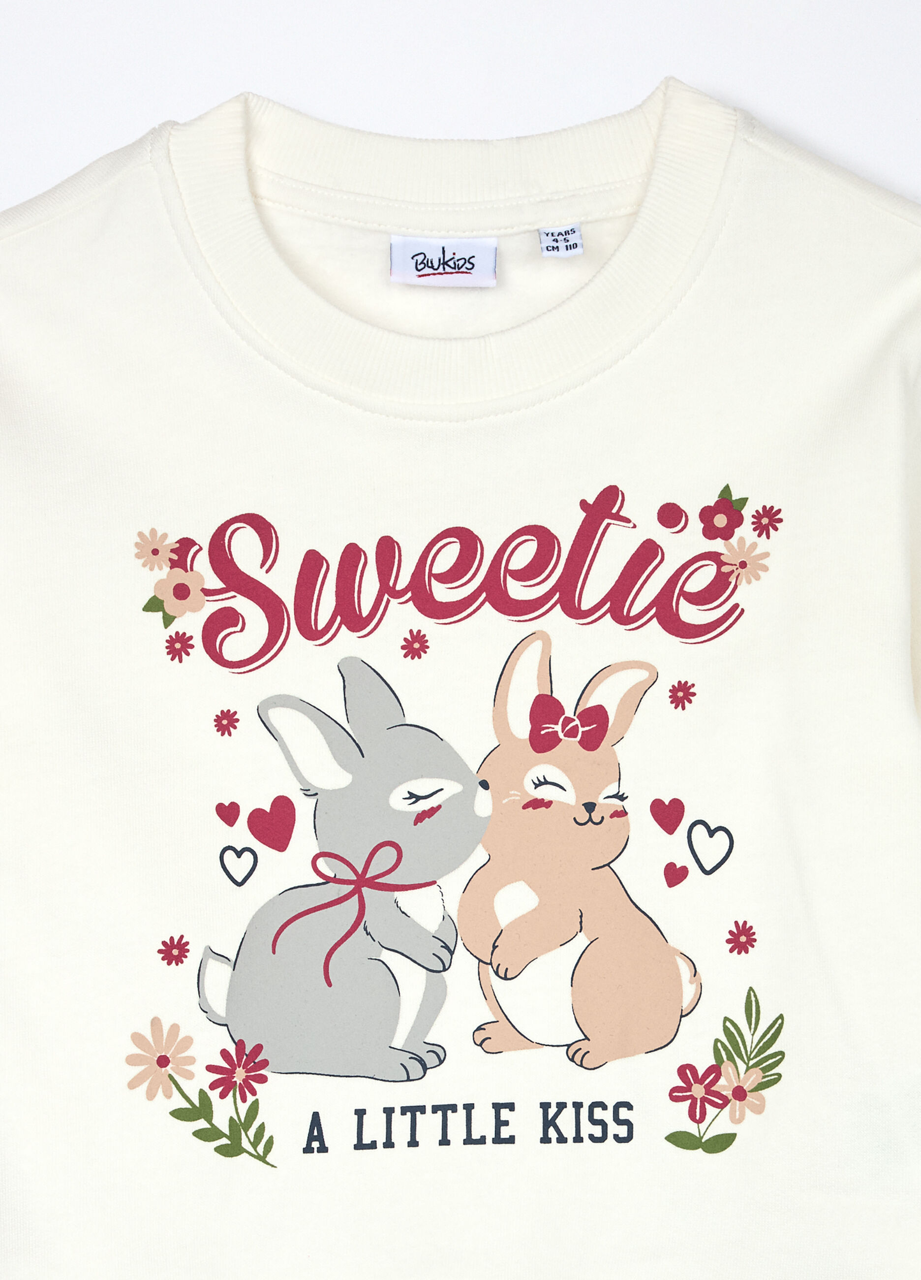 Jogging set in cotone fleece bambina_2