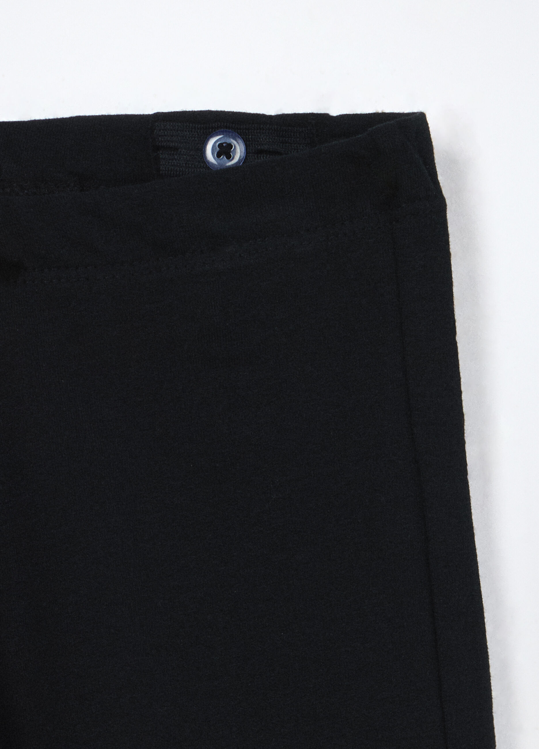 Pantaloni flare fit in cotone stretch bambina_2