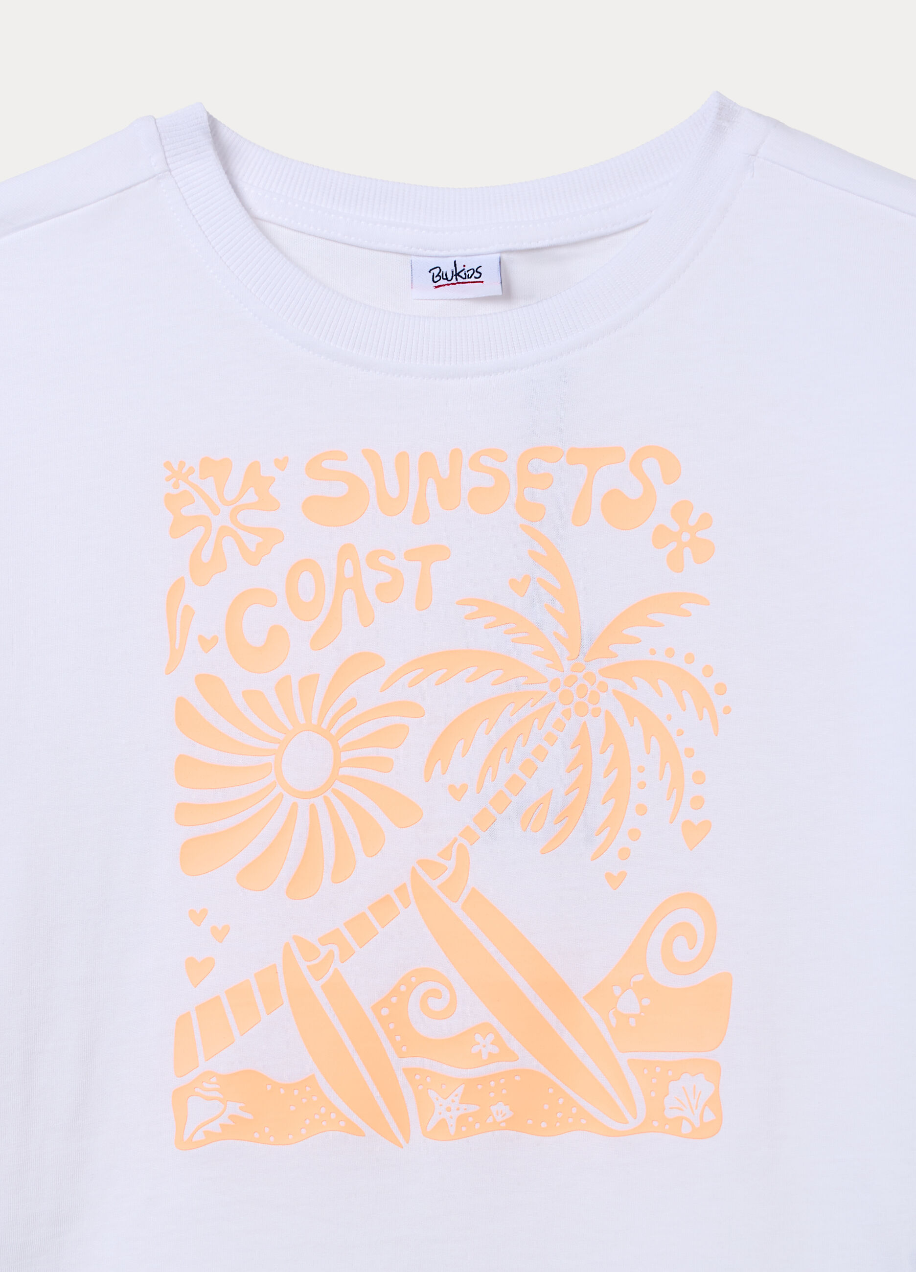 T-shirt girocollo ragazza_2