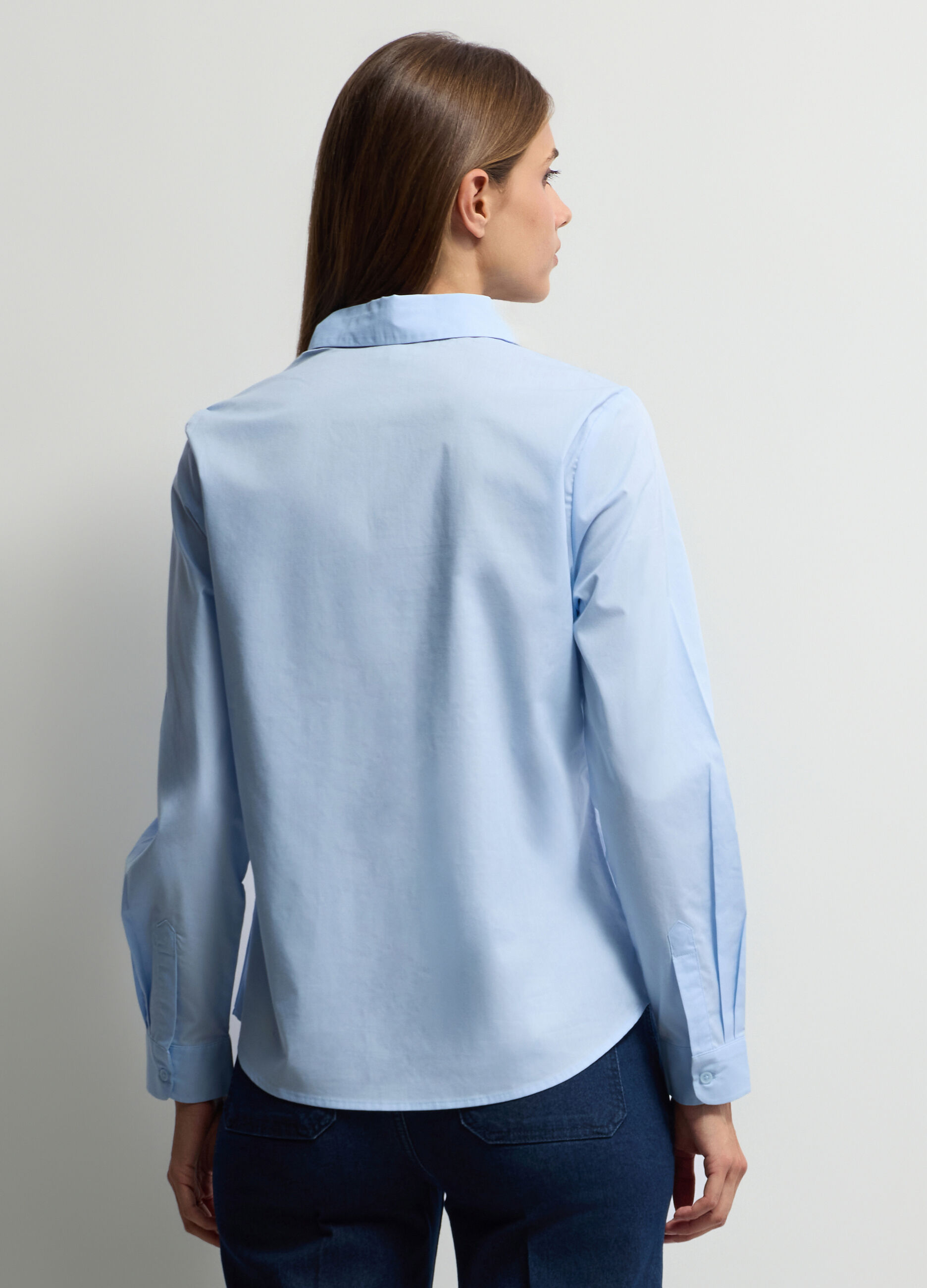 Camicia misto cotone donna_1