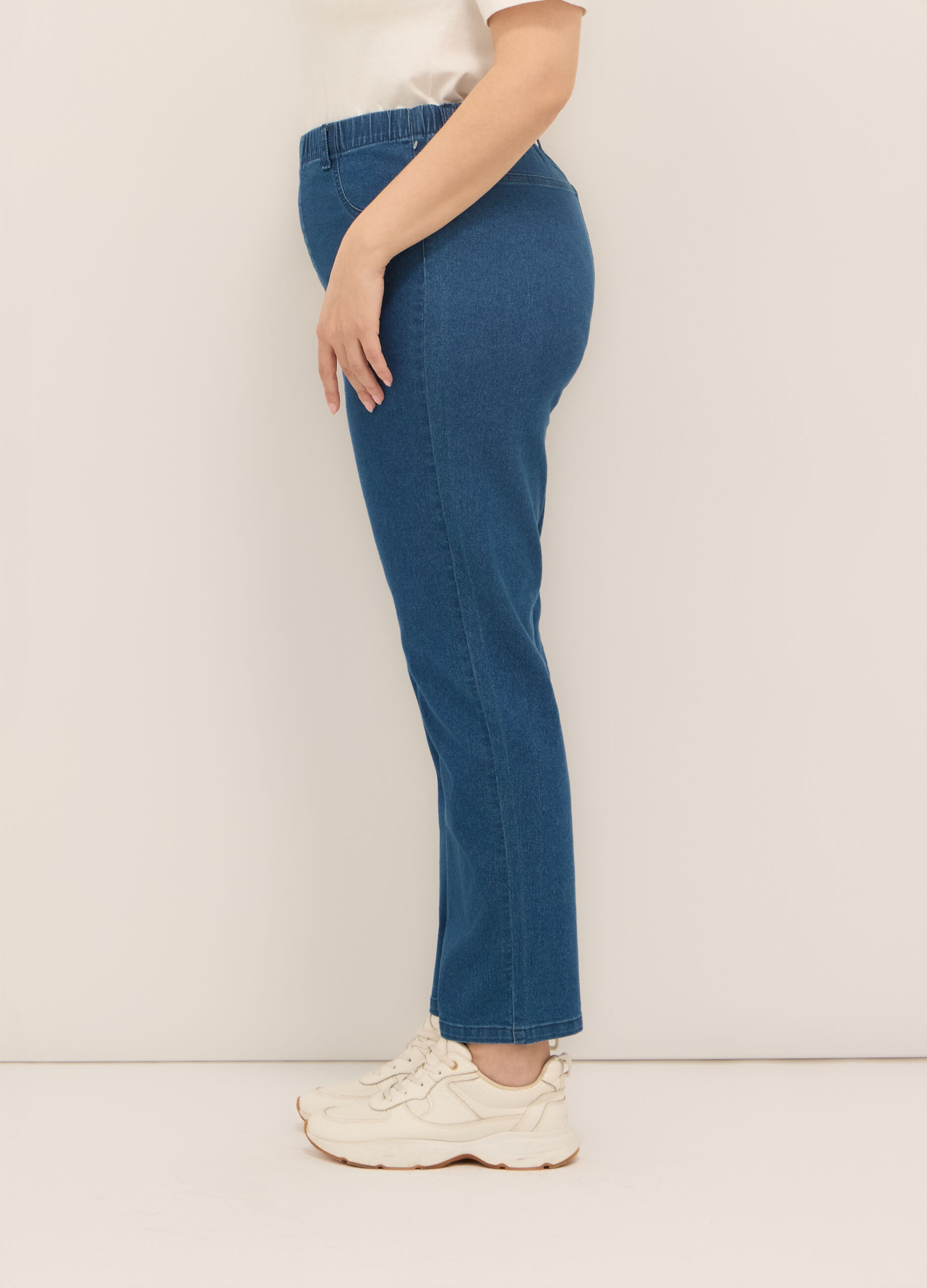 Jeggings in stretch denim donna curvy_3