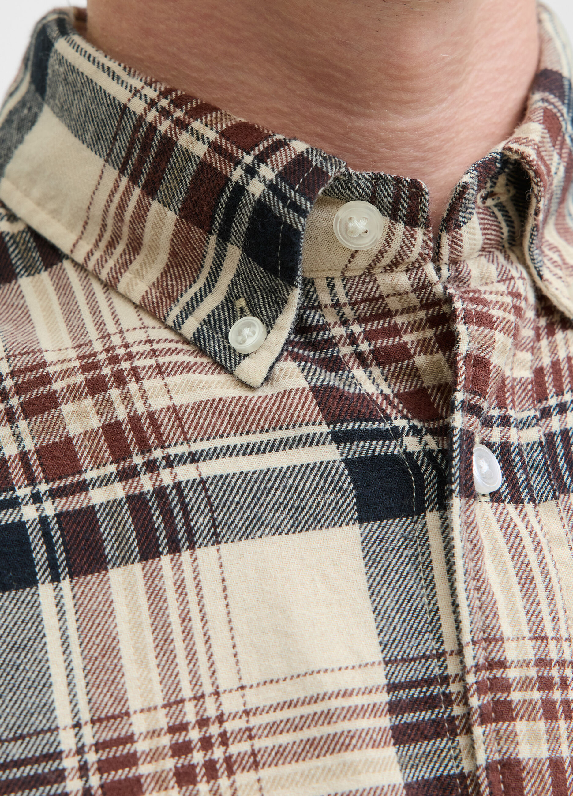 Camicia A Quadri In Flanella Per Ragazzi Cromoncent | Maniche Lunghe Con Bottoni E Tasca | Nero E Viola Taglia 11-12 Anni | Casual E Morbida