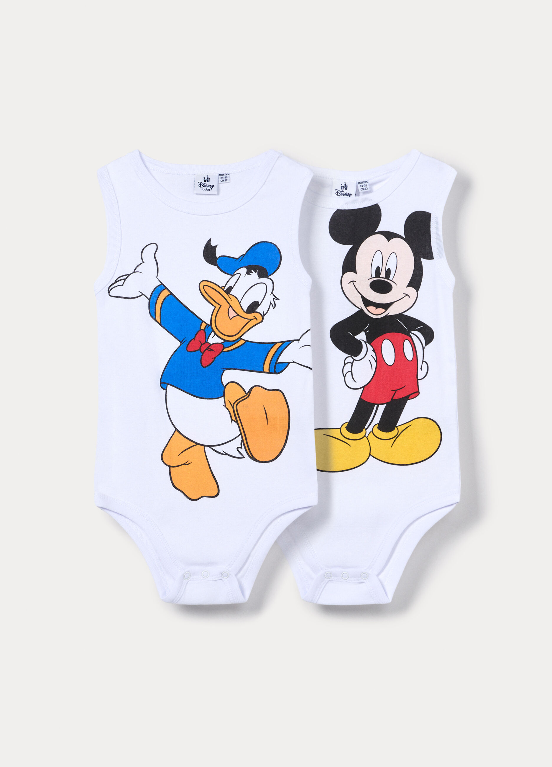 Pack 2 body Disney in costina di puro cotone_0