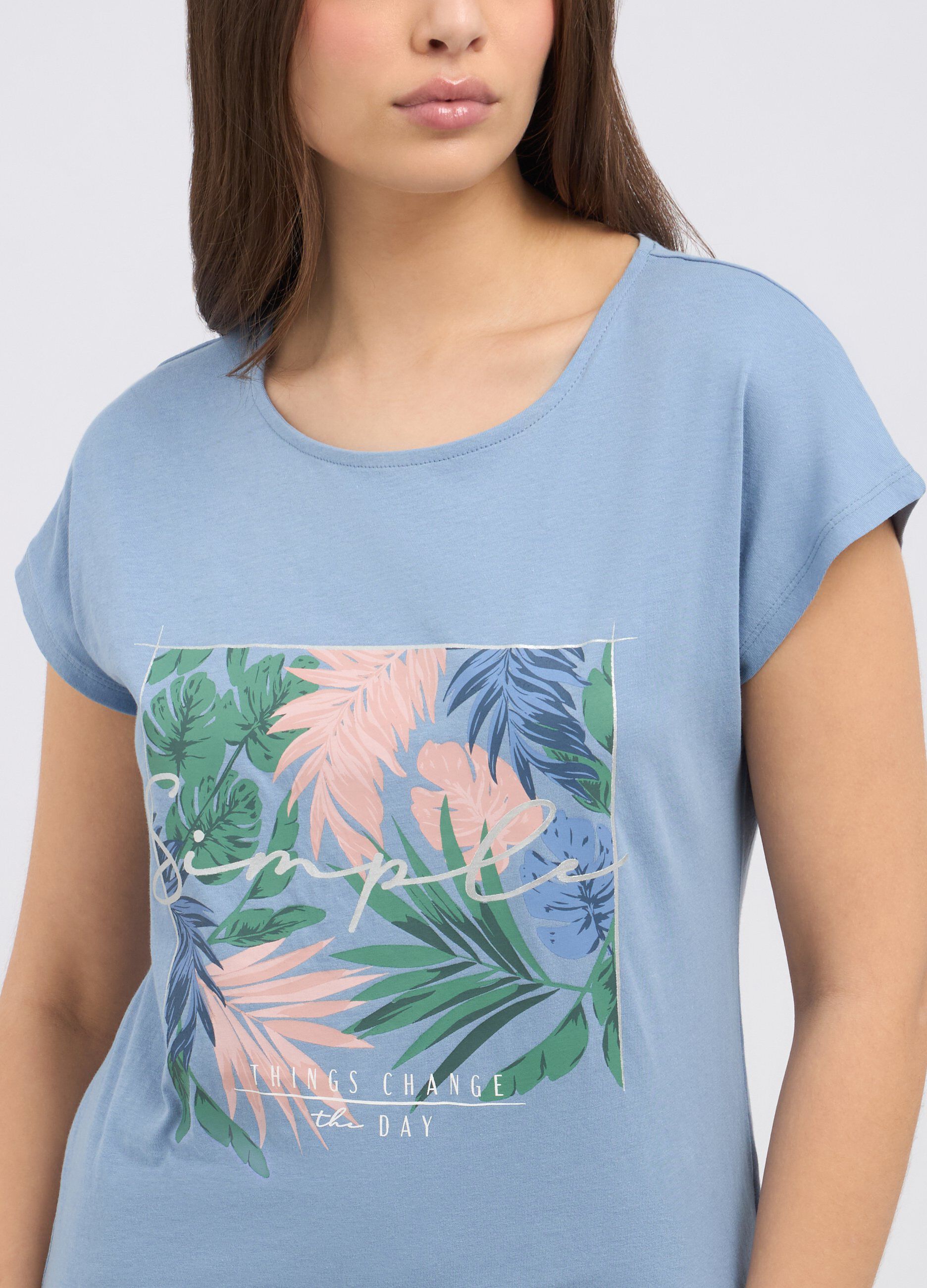T-shirt in puro cotone donna_2