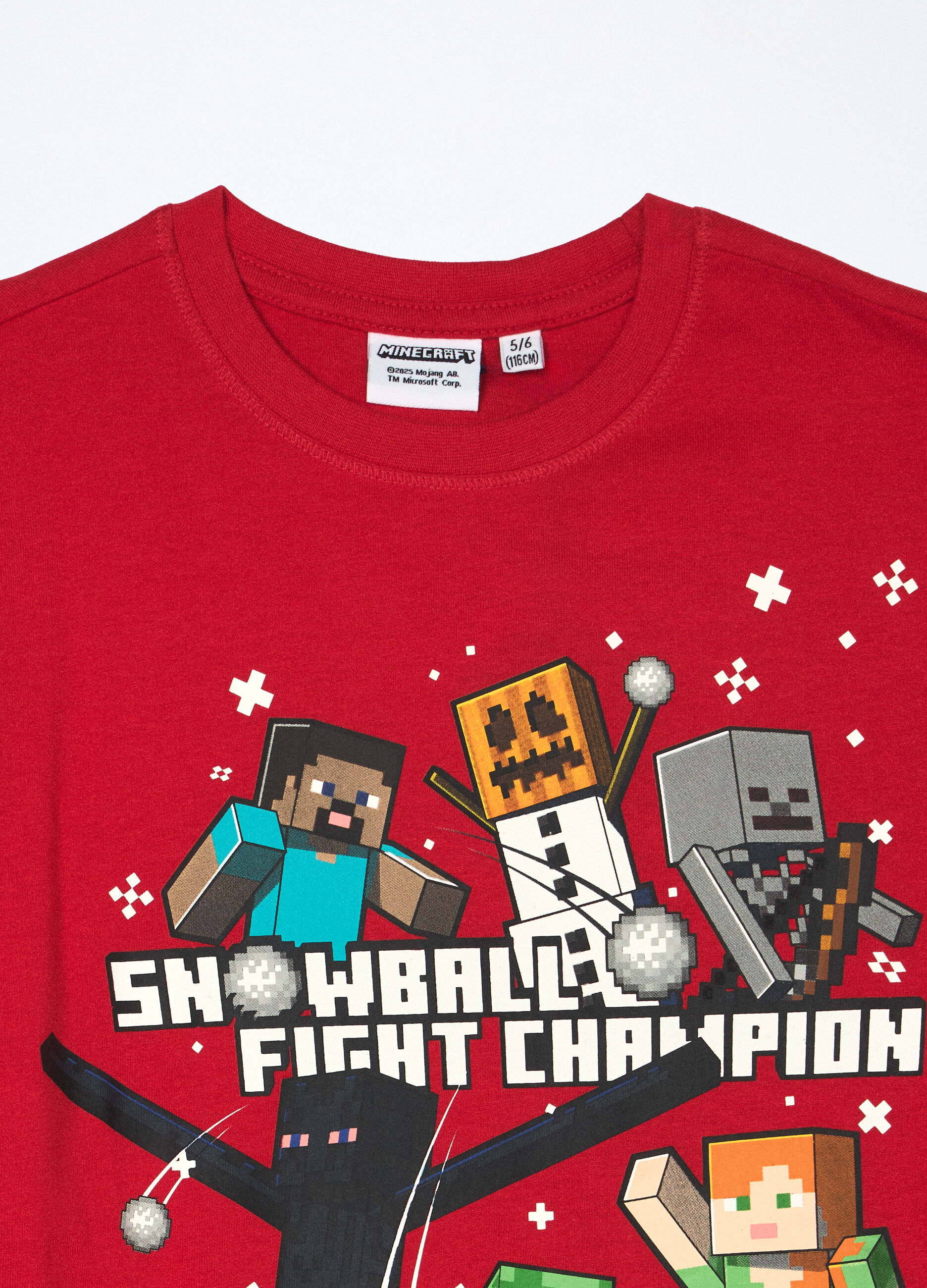 T-shirt Minecraft in jersey di puro cotone bambino_2