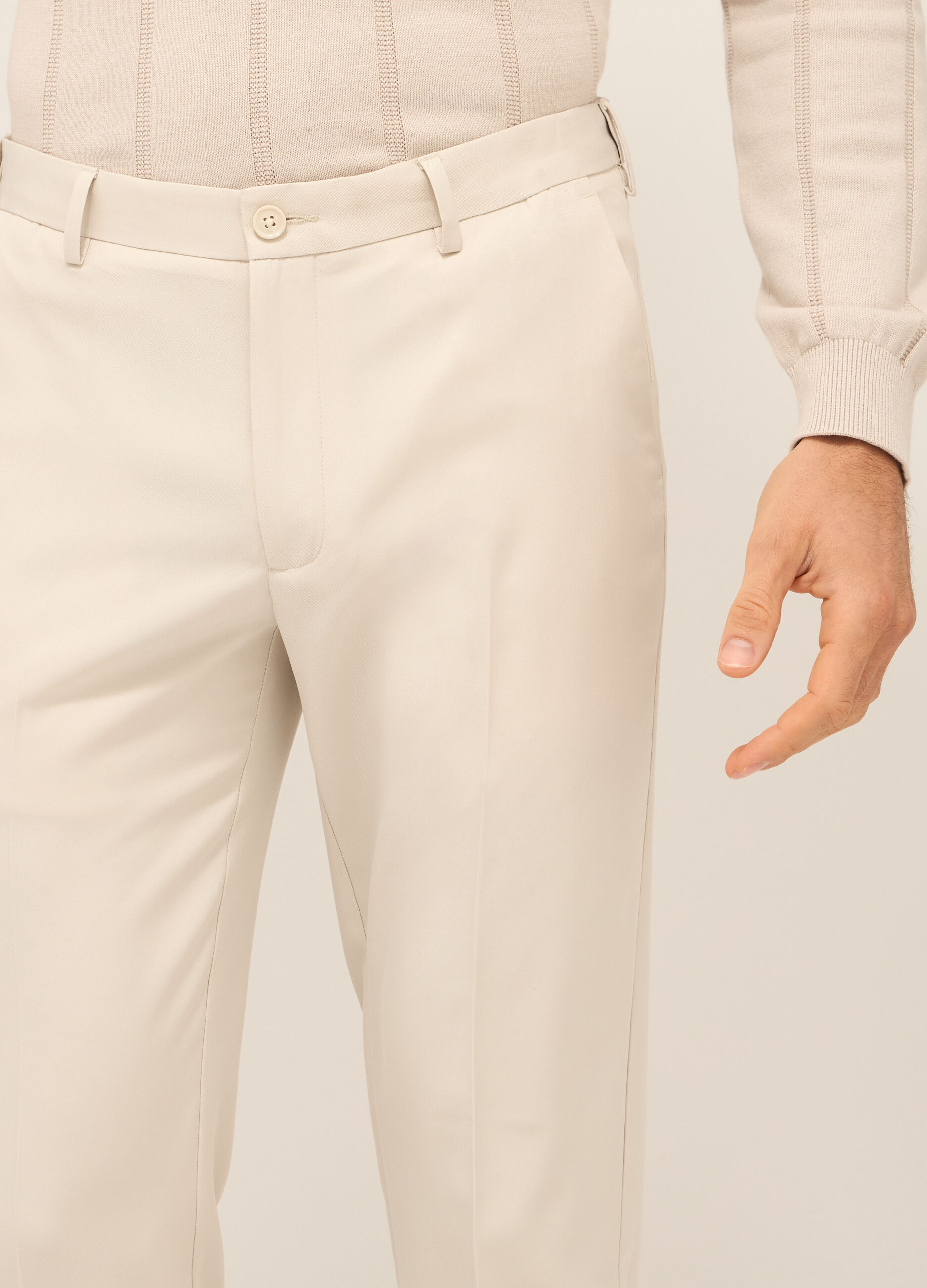 Pantaloni classici regular fit uomo_2