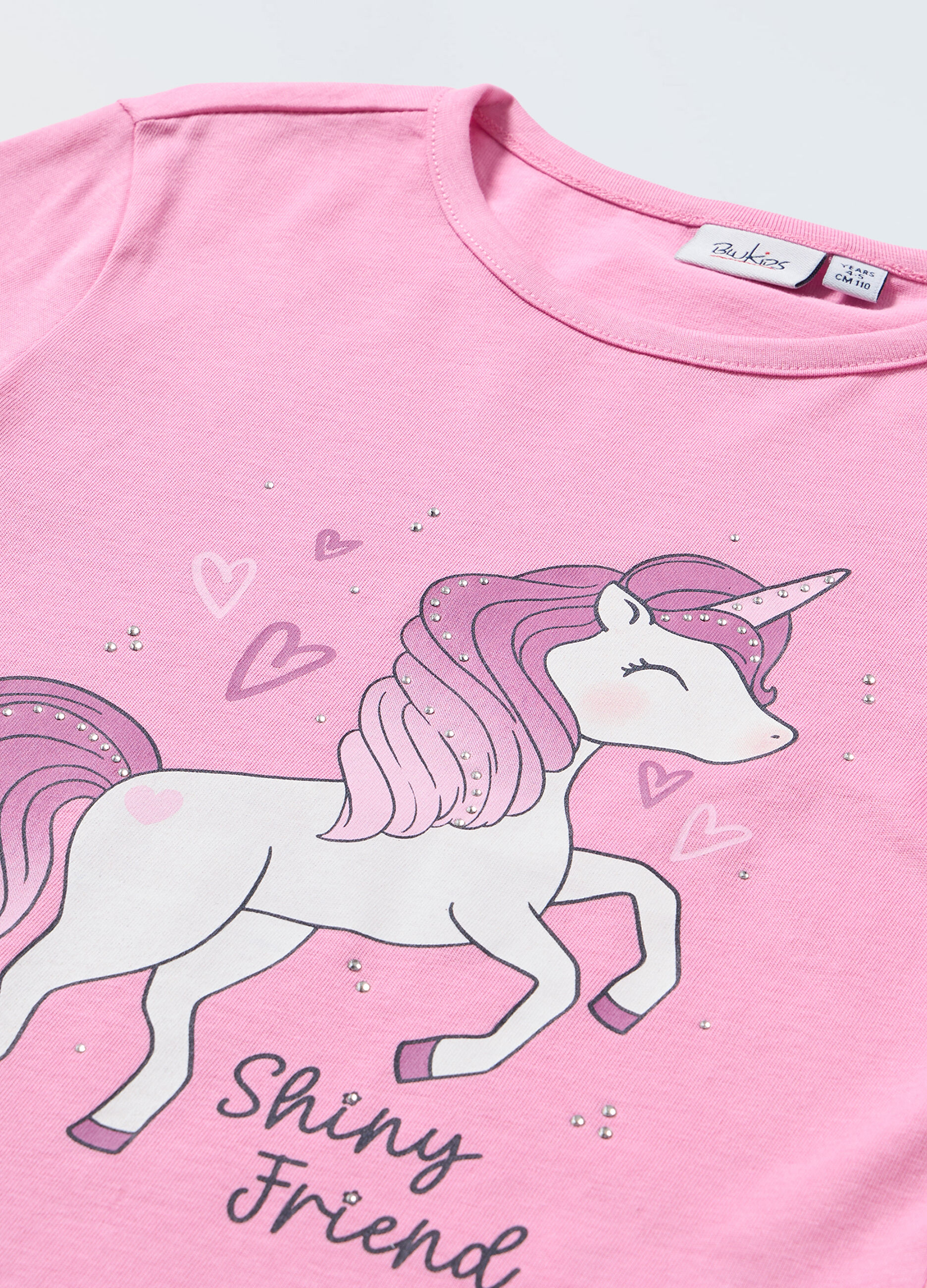 T-shirt in puro cotone bambina_1