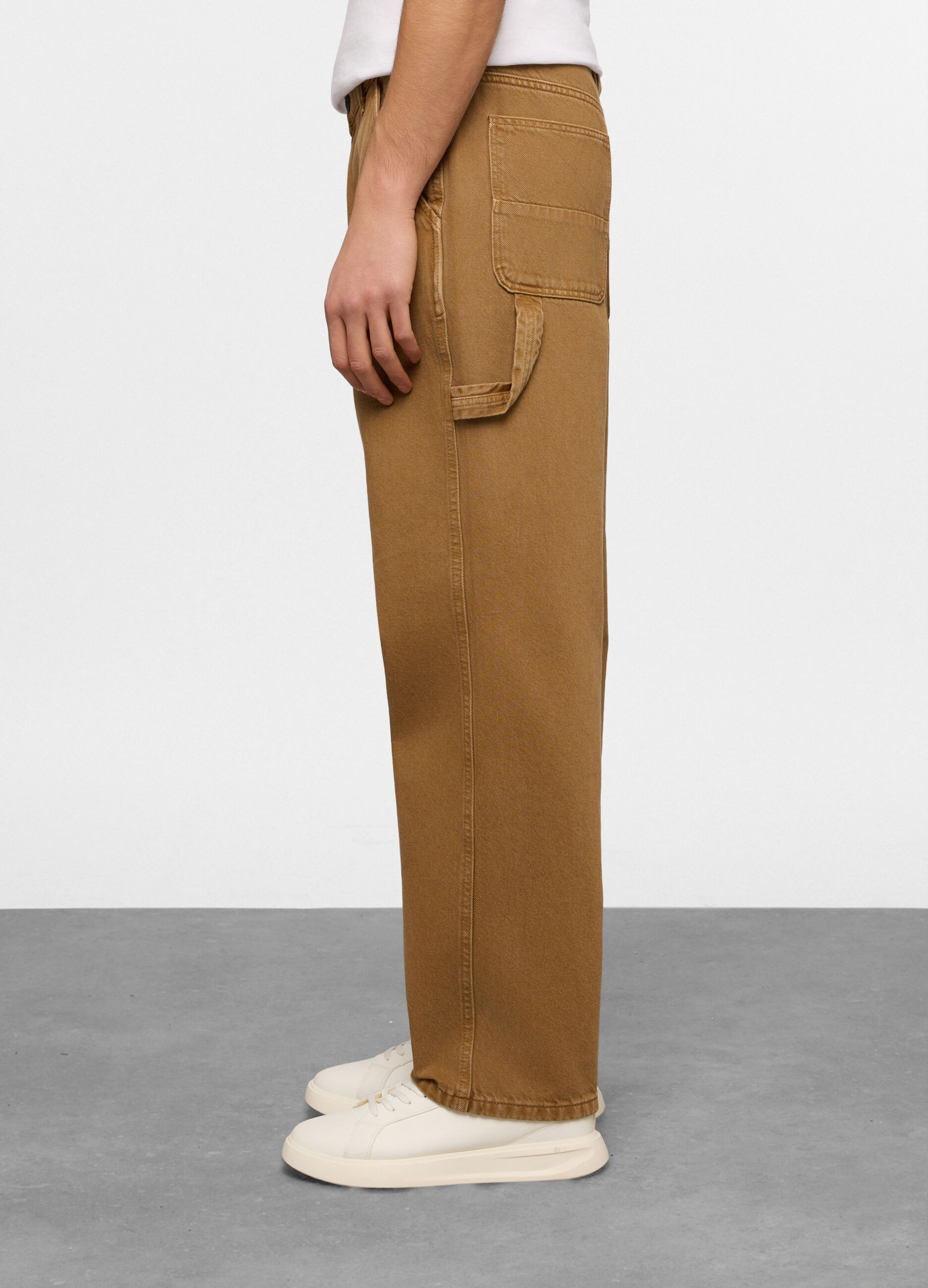 Jeans loose fit in denim uomo_3