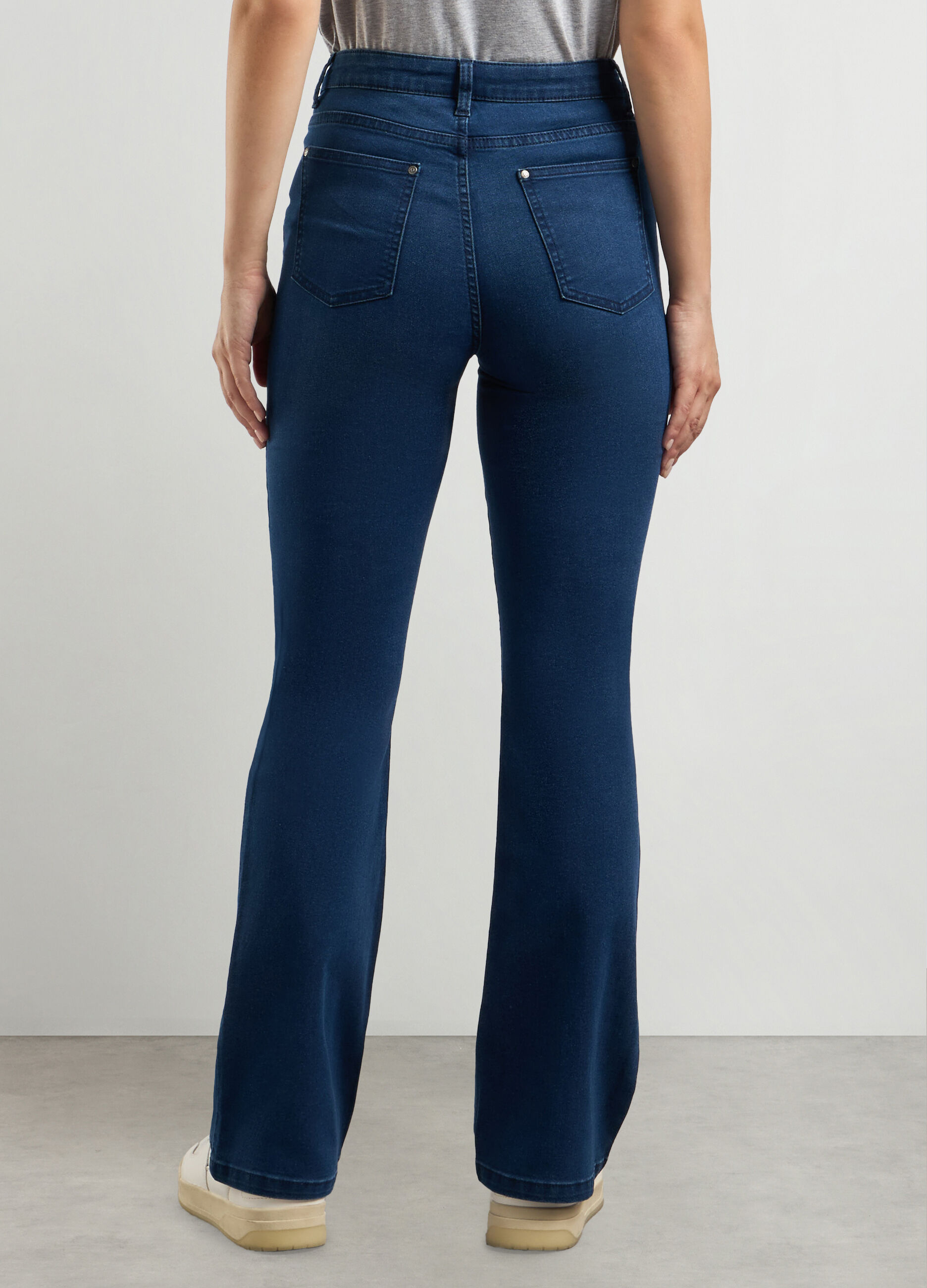 Treggings in misto cotone stretch donna_1