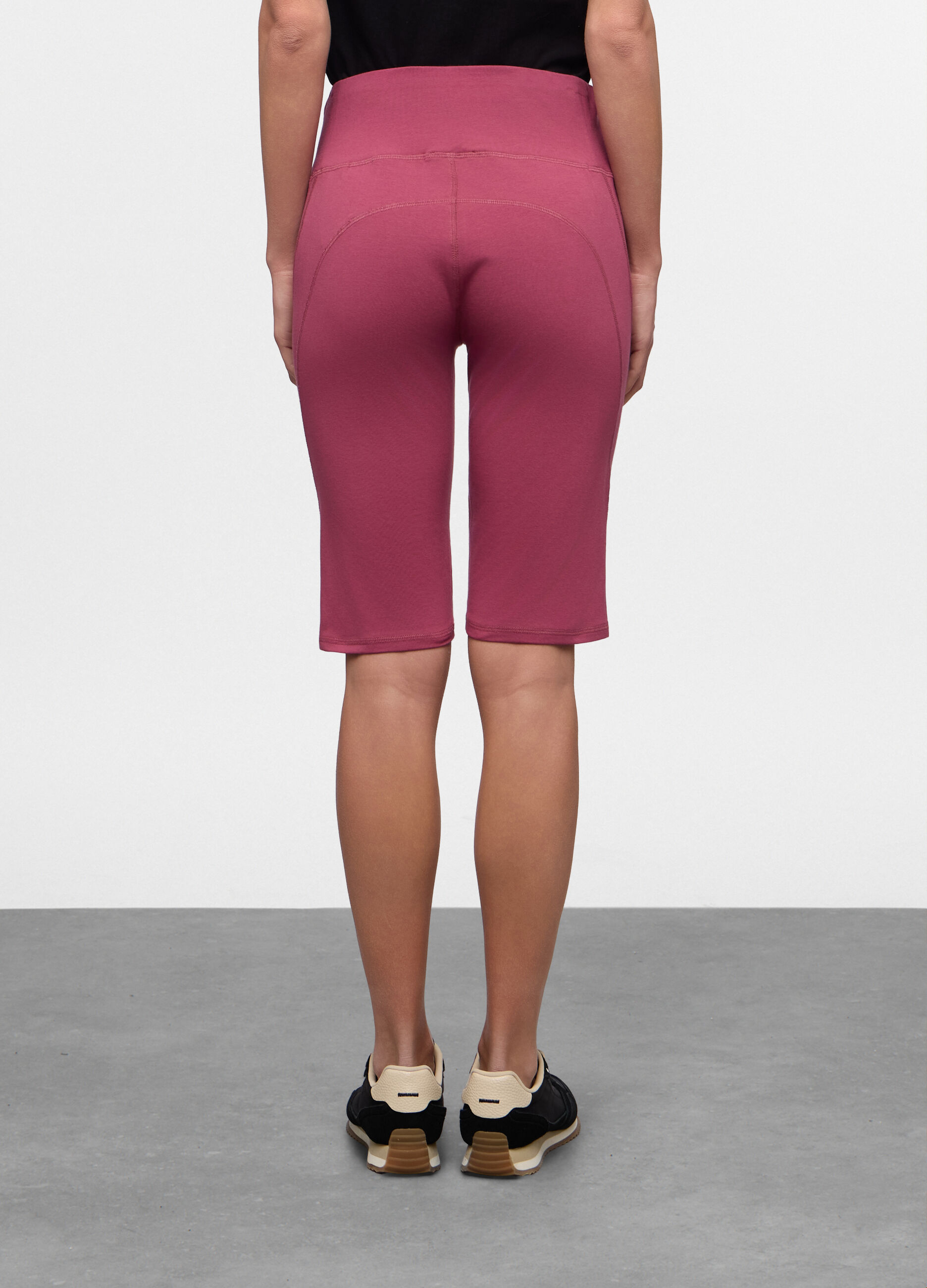 Leggings Ciclista Fit Skinny in jersey di cotone stretch donna_1