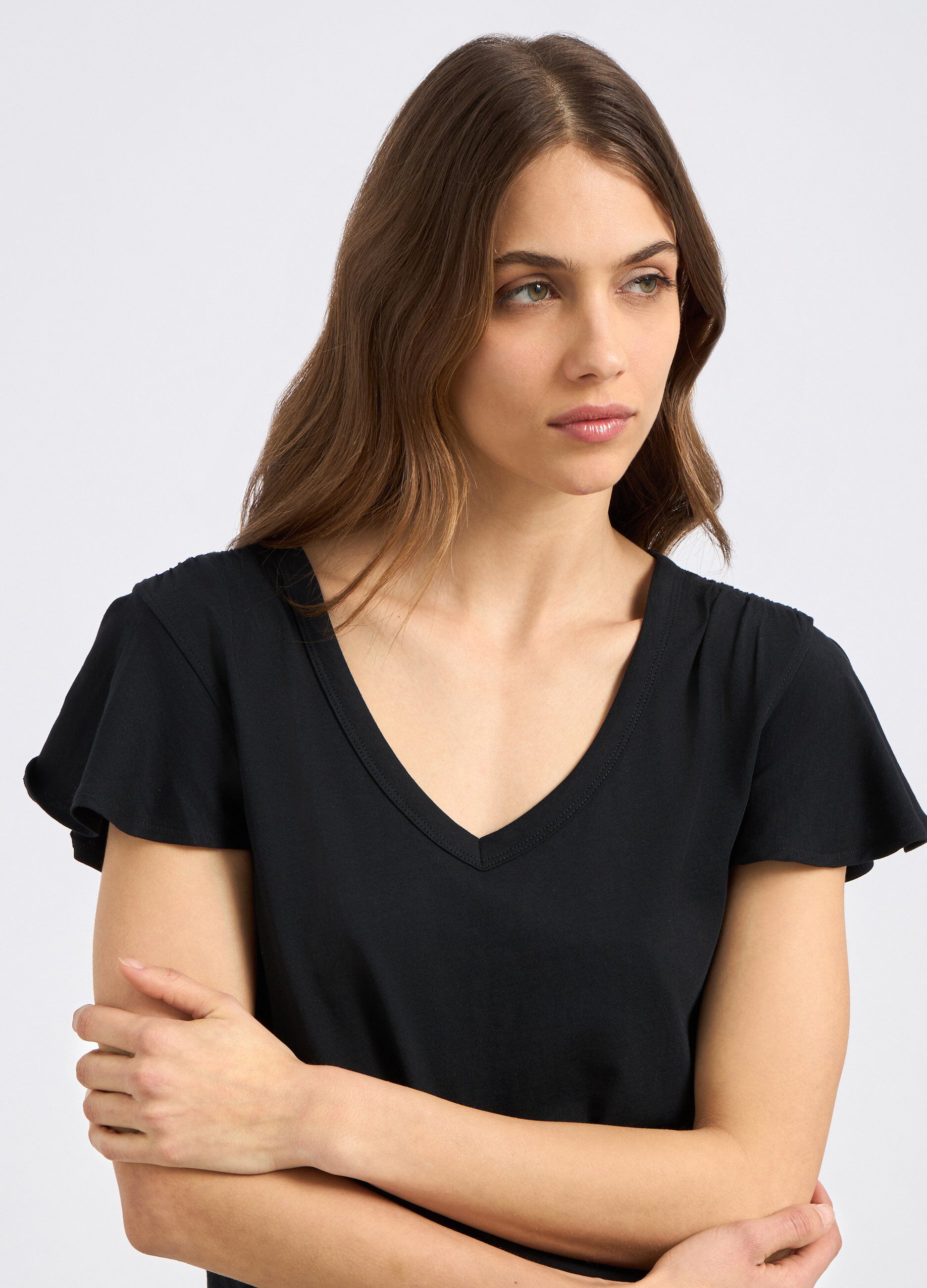 T-shirt in puro cotone donna_2