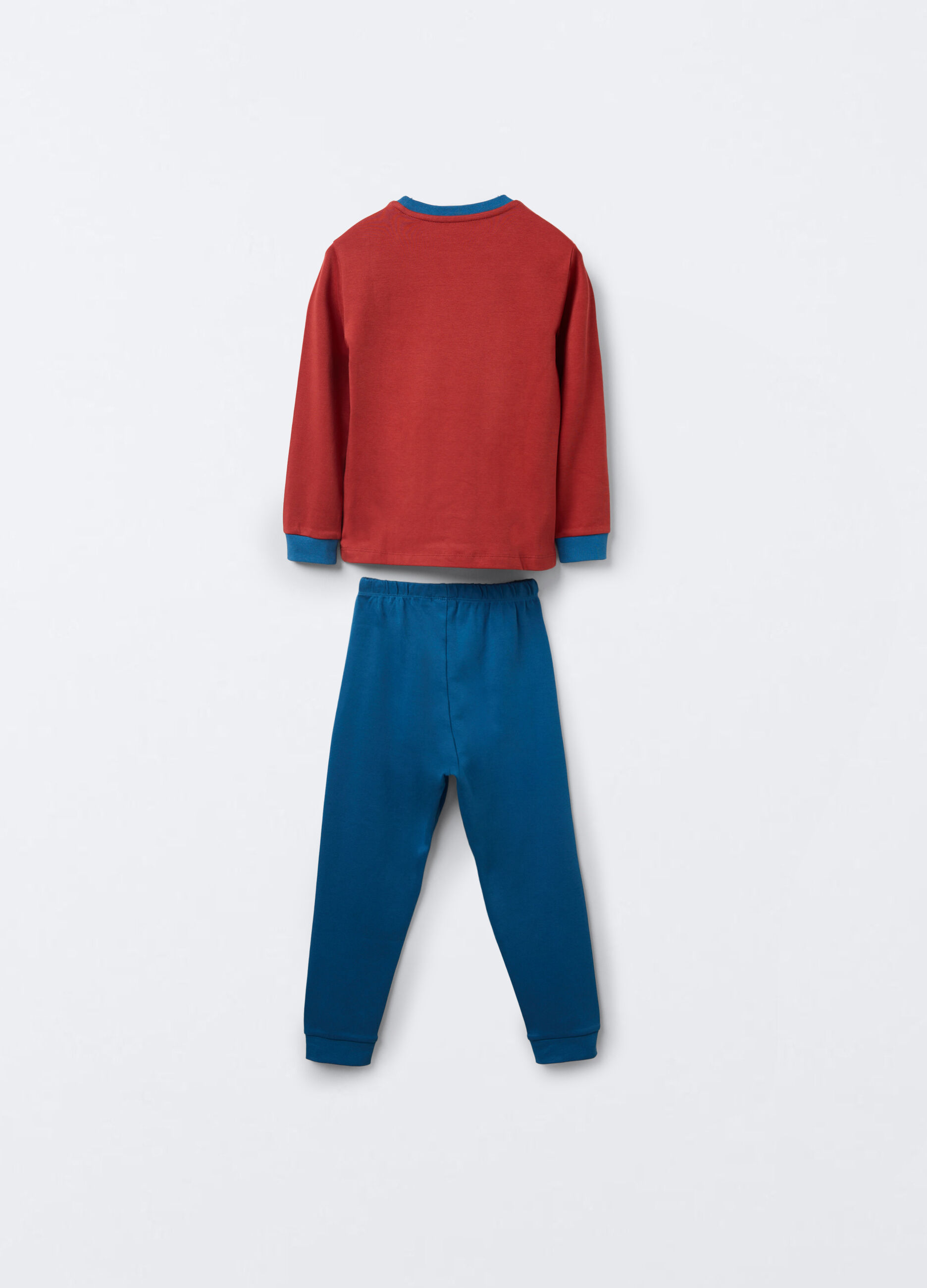 Set pigiama in interlock di puro cotone bambino_1