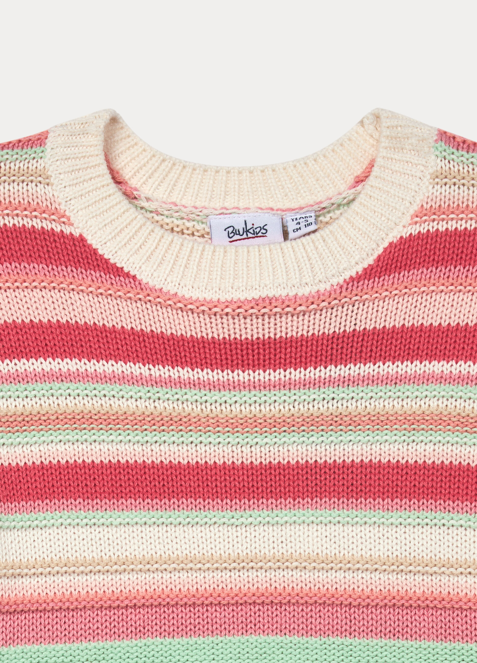 Maglioncino tricot misto cotone bambina_2