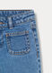 Jeggings in denim di cotone stretch bambina_2