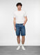 Short in denim di cotone uomo_0