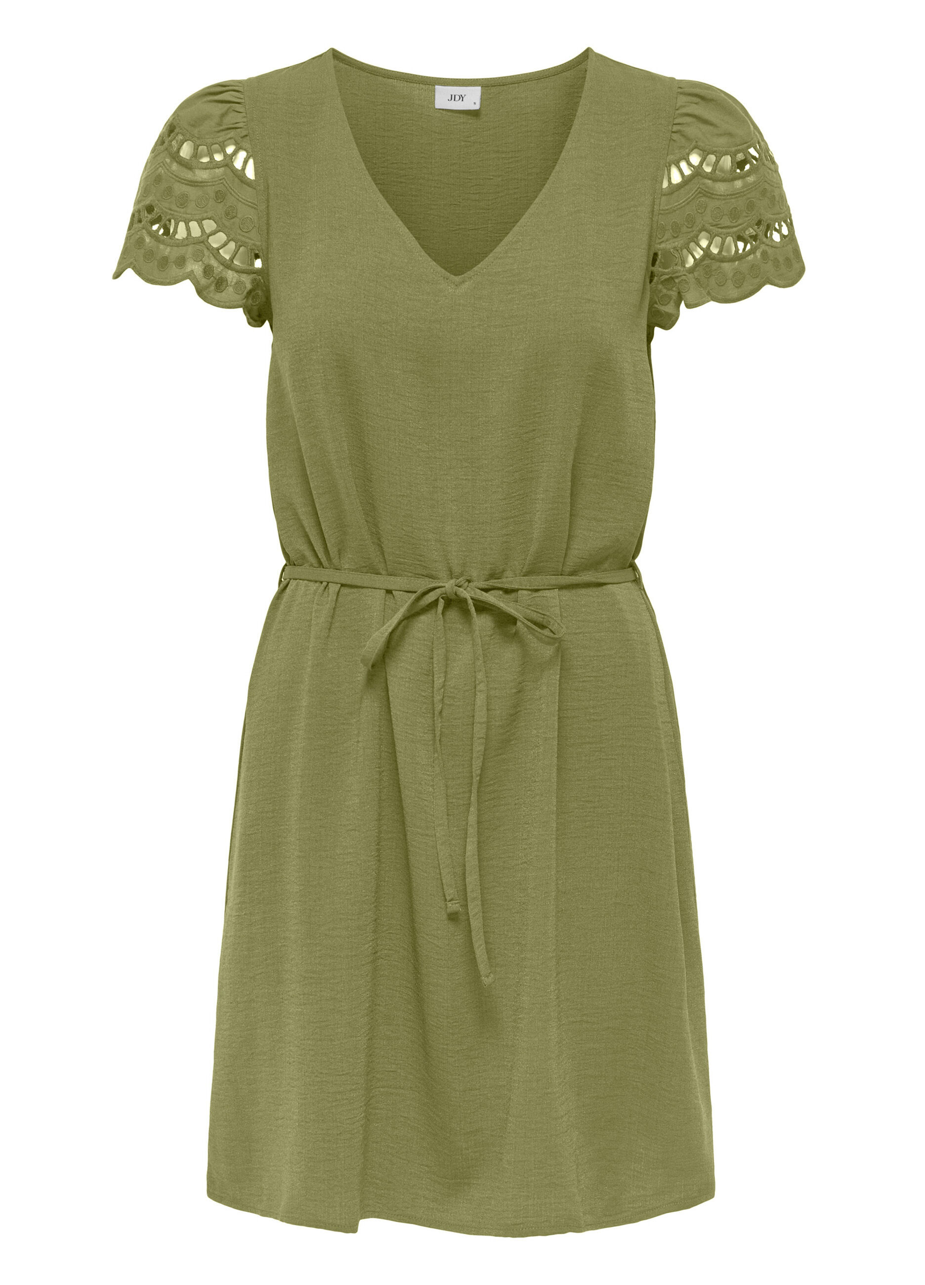 Vestito corto con scollo a V_2