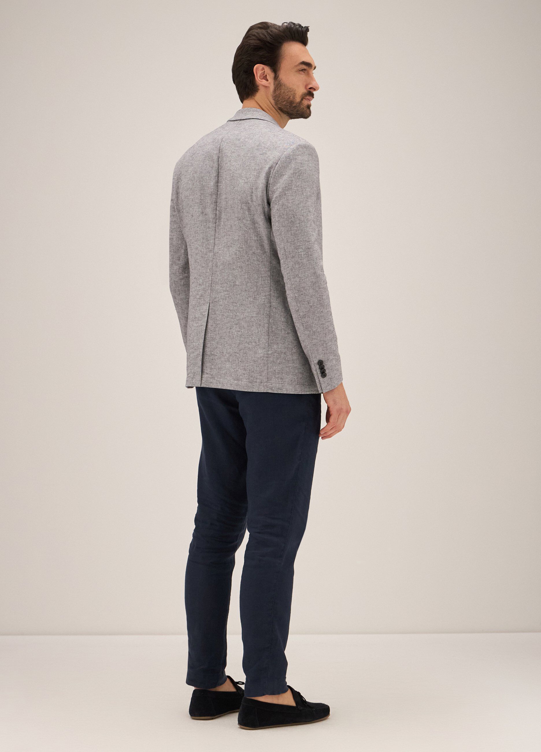 Blazer Rumford in misto lino uomo_1
