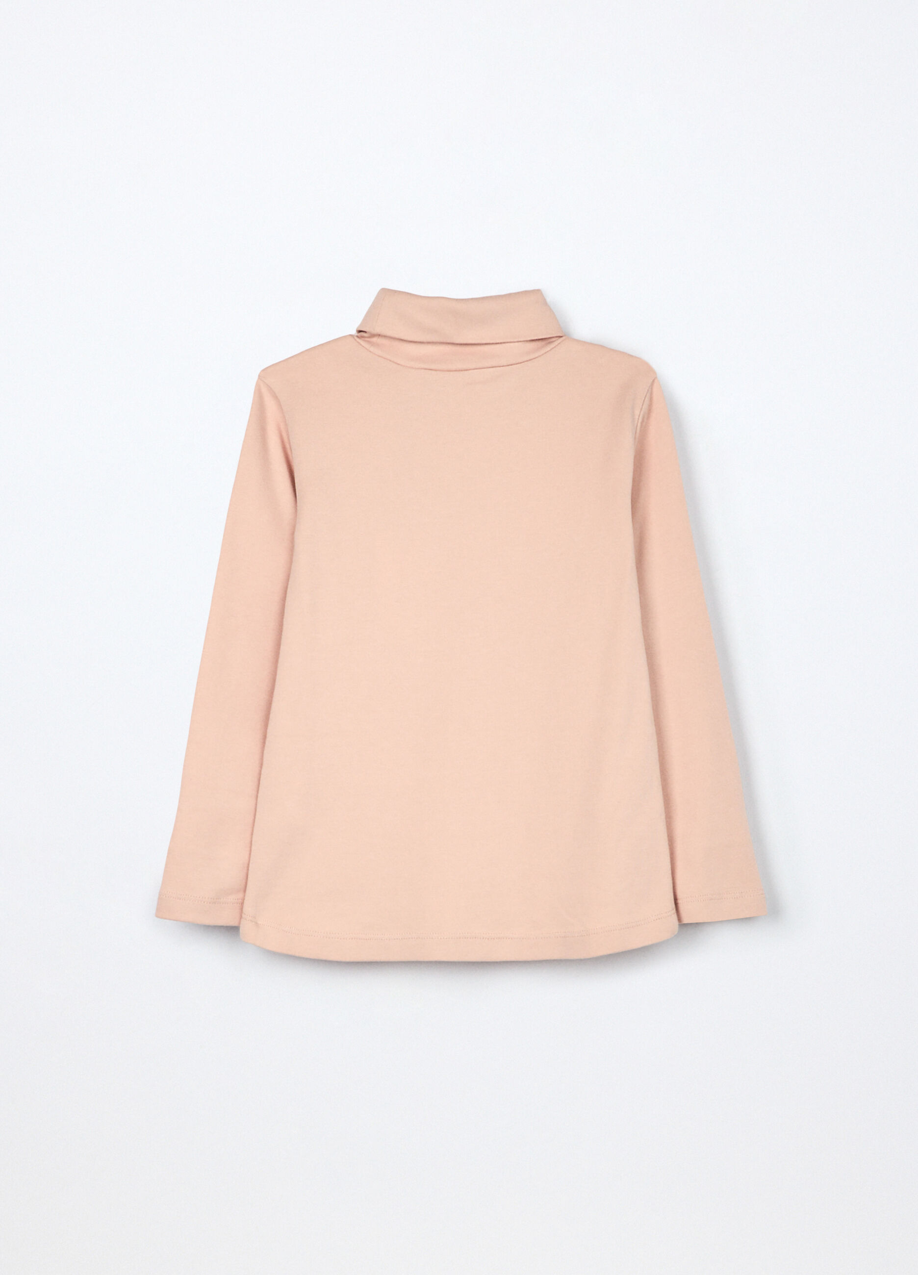 Lupetto in interlock di puro cotone bambina_1