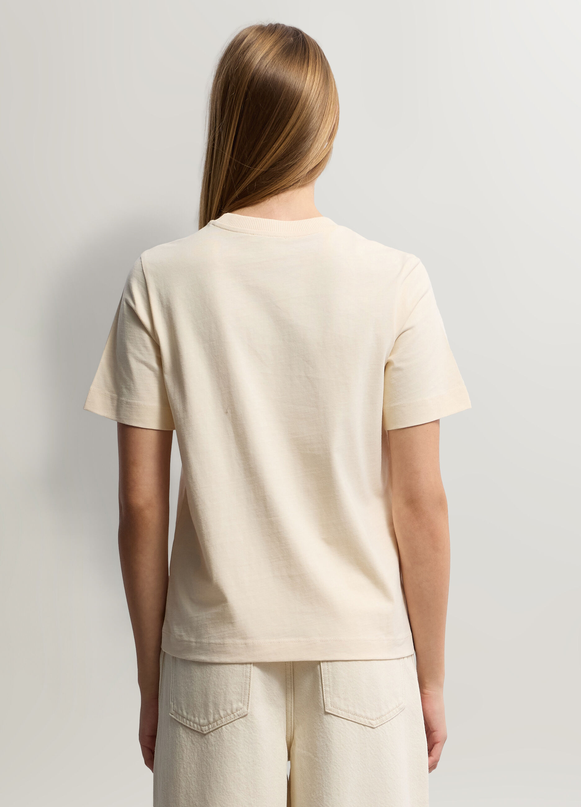 T-shirt girocollo donna_1