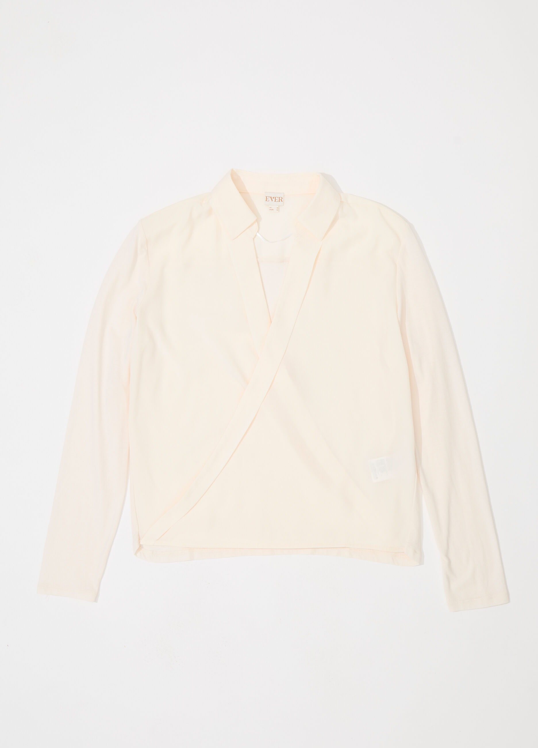 Maglietta a maniche lunghe in cotone e modal donna_4