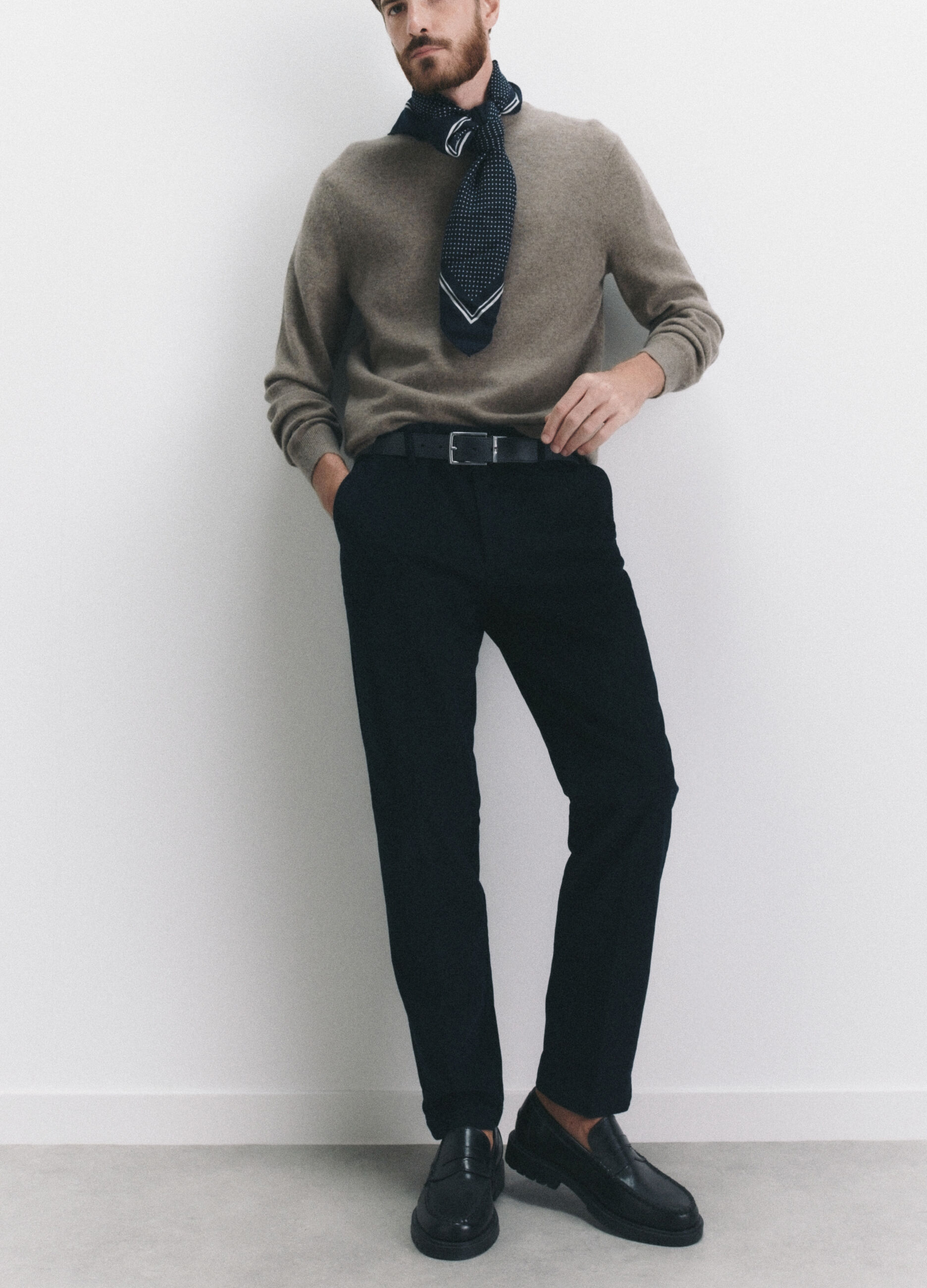 Maglione girocollo in cashmere uomo_5