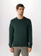 Maglione girocollo in misto viscosa uomo_0
