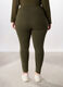 Leggings in jersey di cotone stretch donna curvy_1