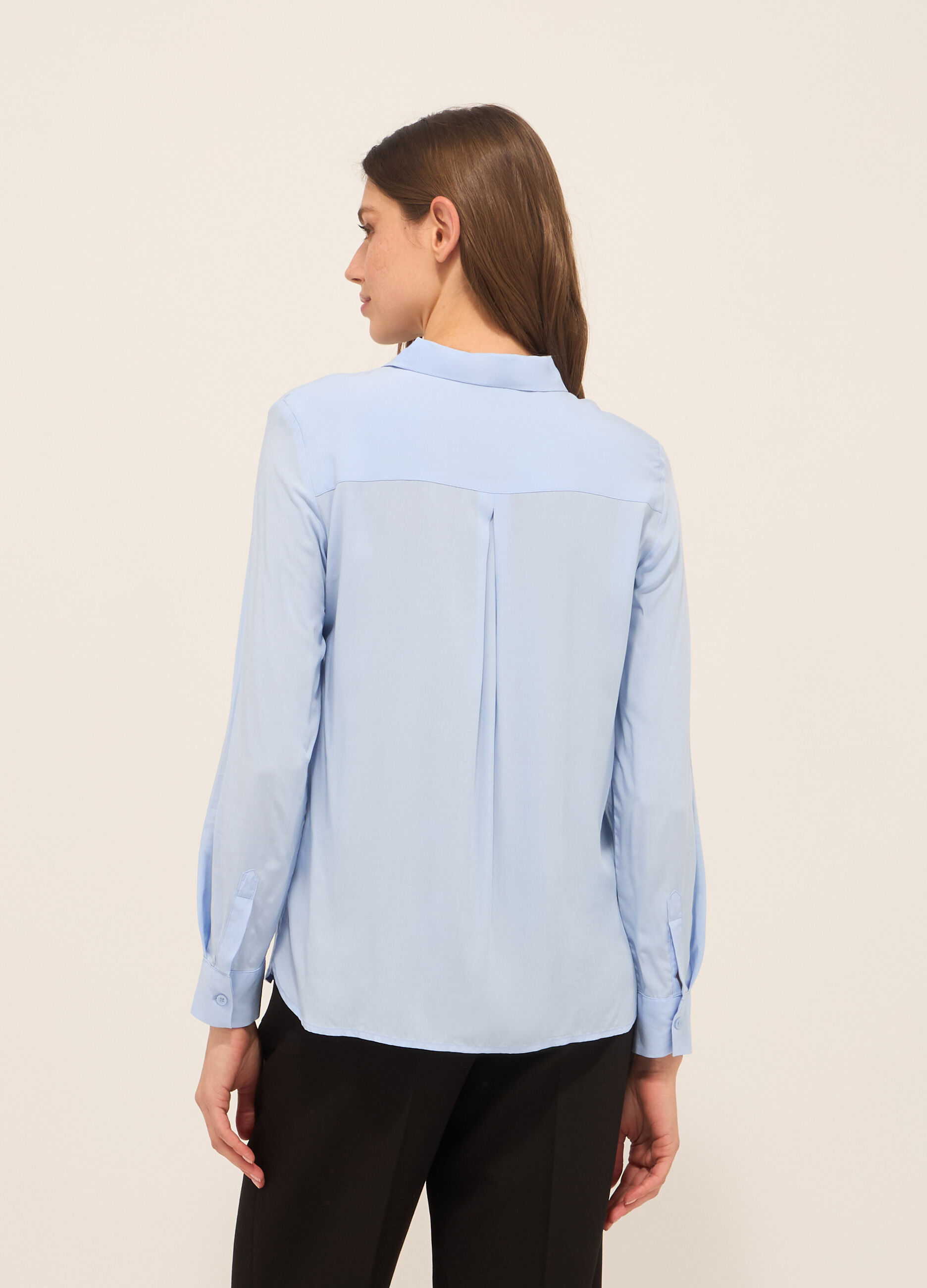 Camicia in pura viscosa donna_1