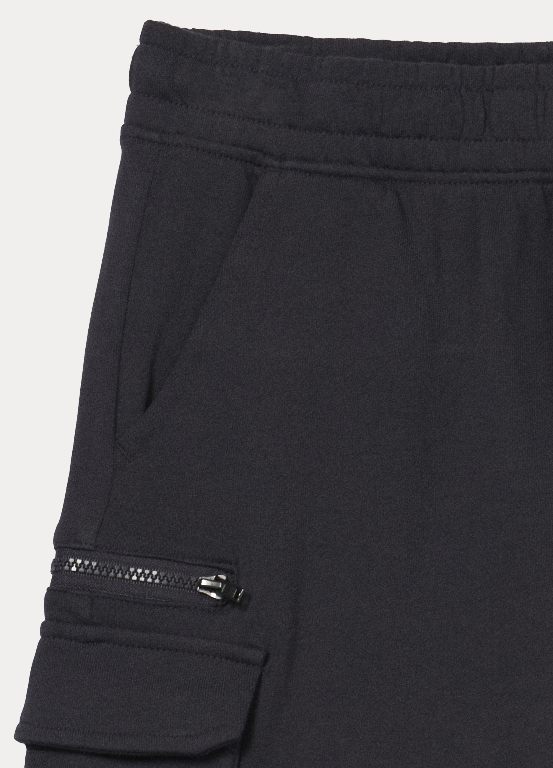 Shorts in french terry di puro cotone ragazzo_2