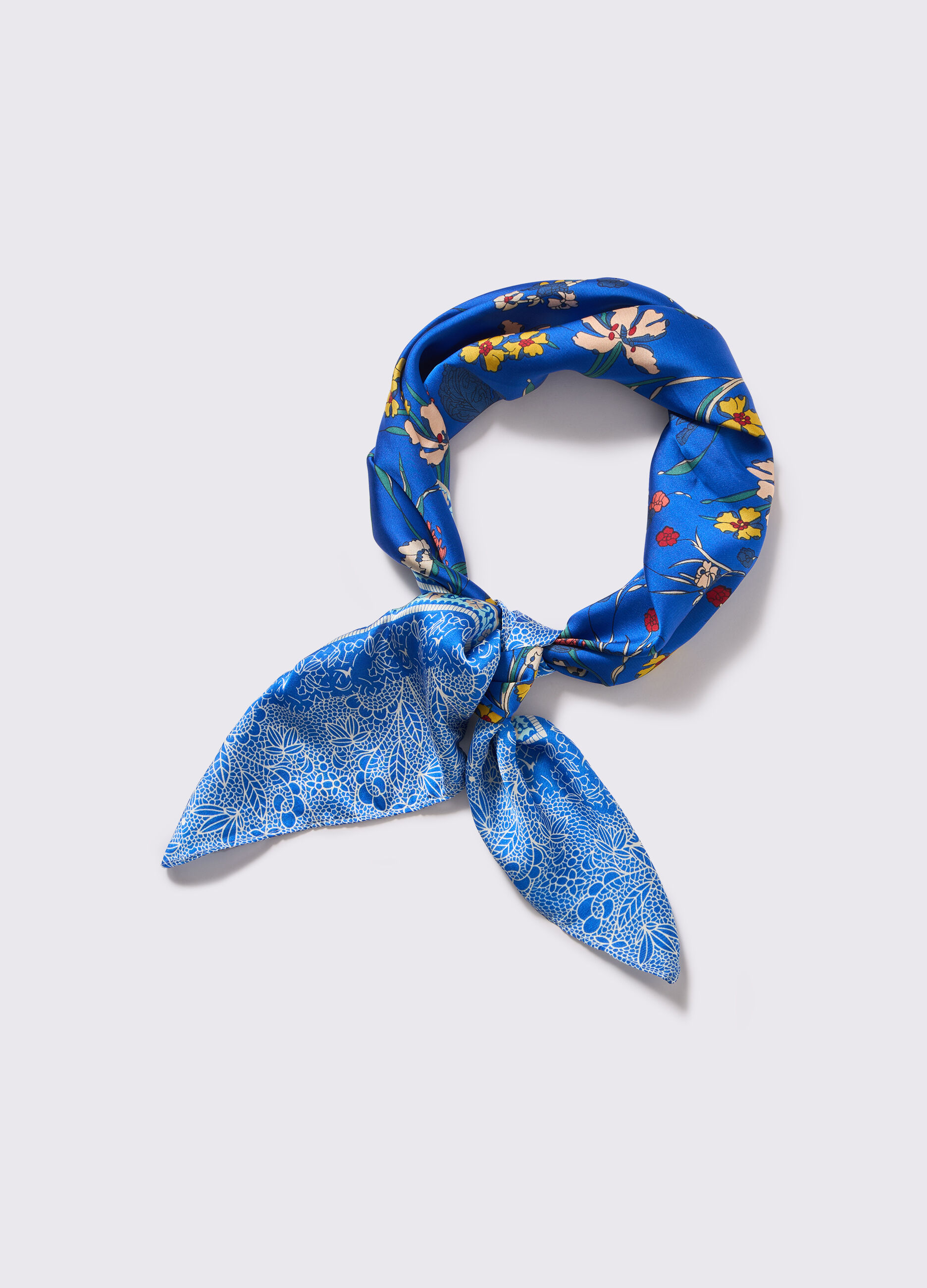 Foulard con stampa donna_1