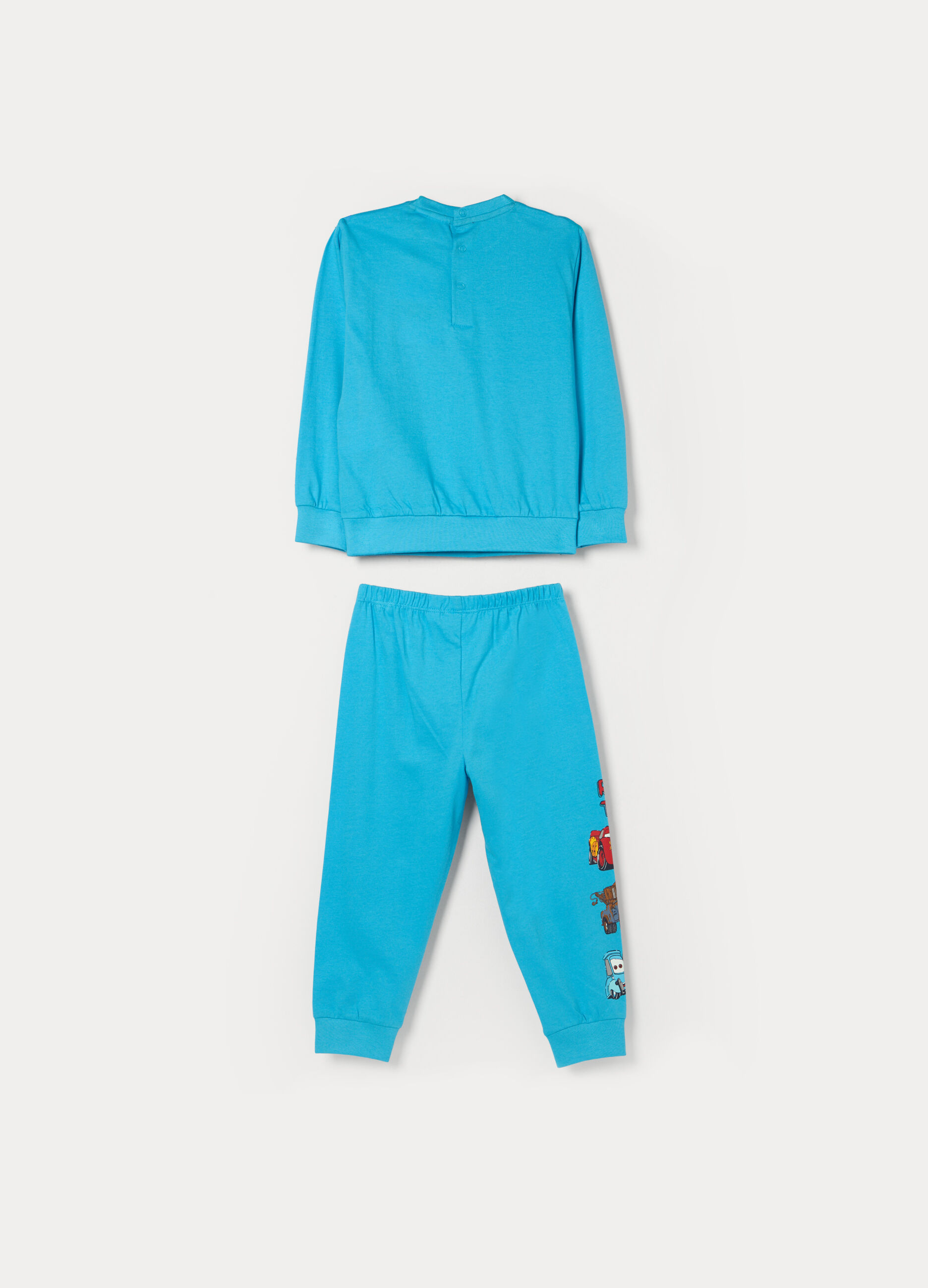 Set pigiama lungo in jersey di puro cotone_1