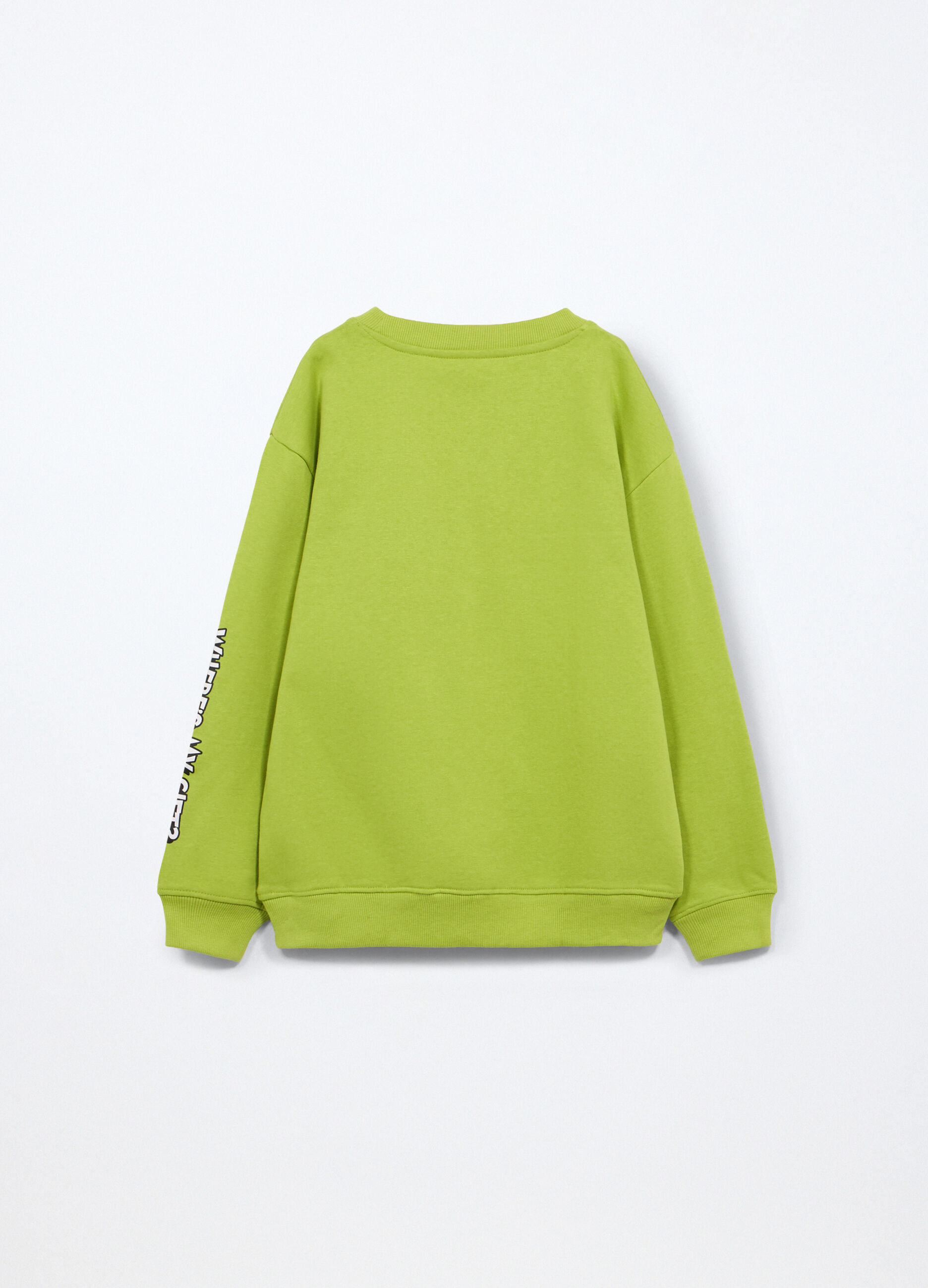 Felpa misto cotone ragazzo_1