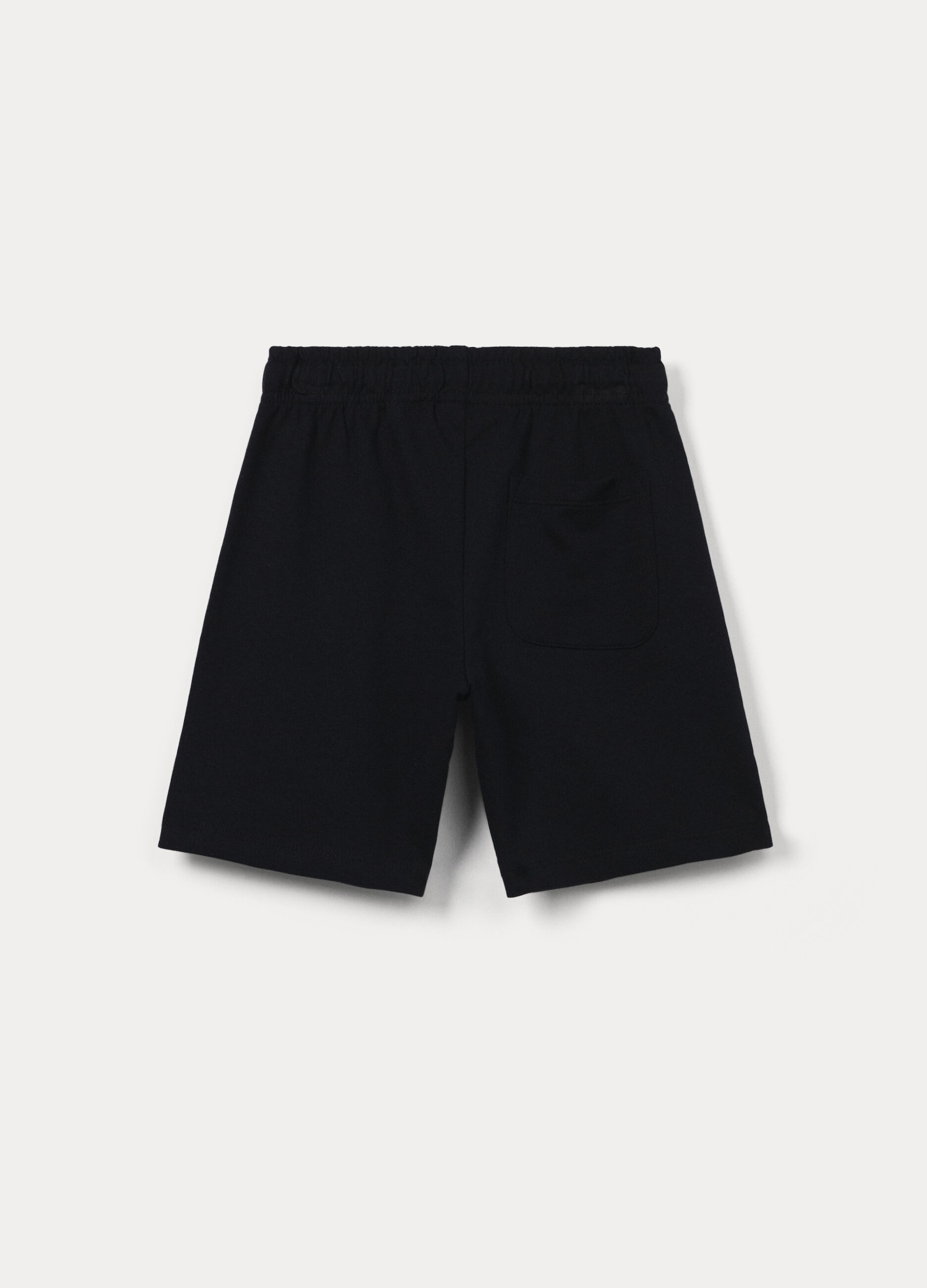 Shorts in french terry di puro cotone bambino_1