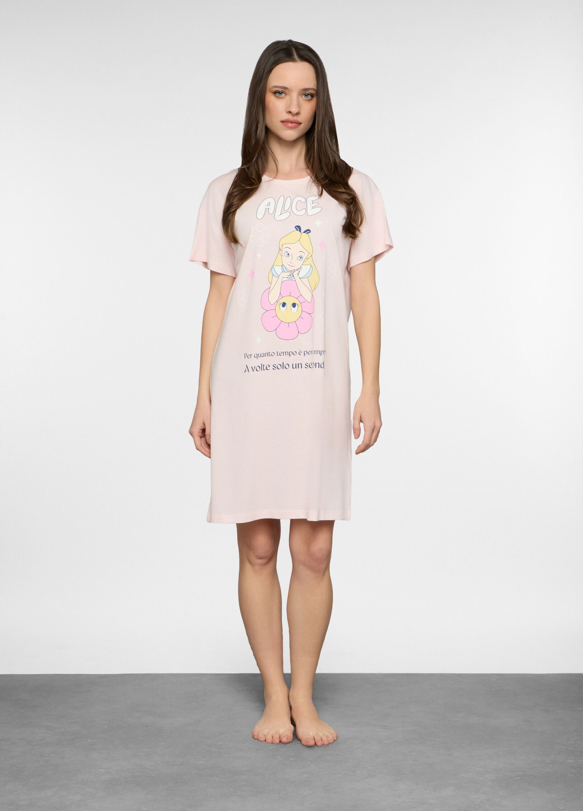 Camicia da notte Disney in jersey donna_0