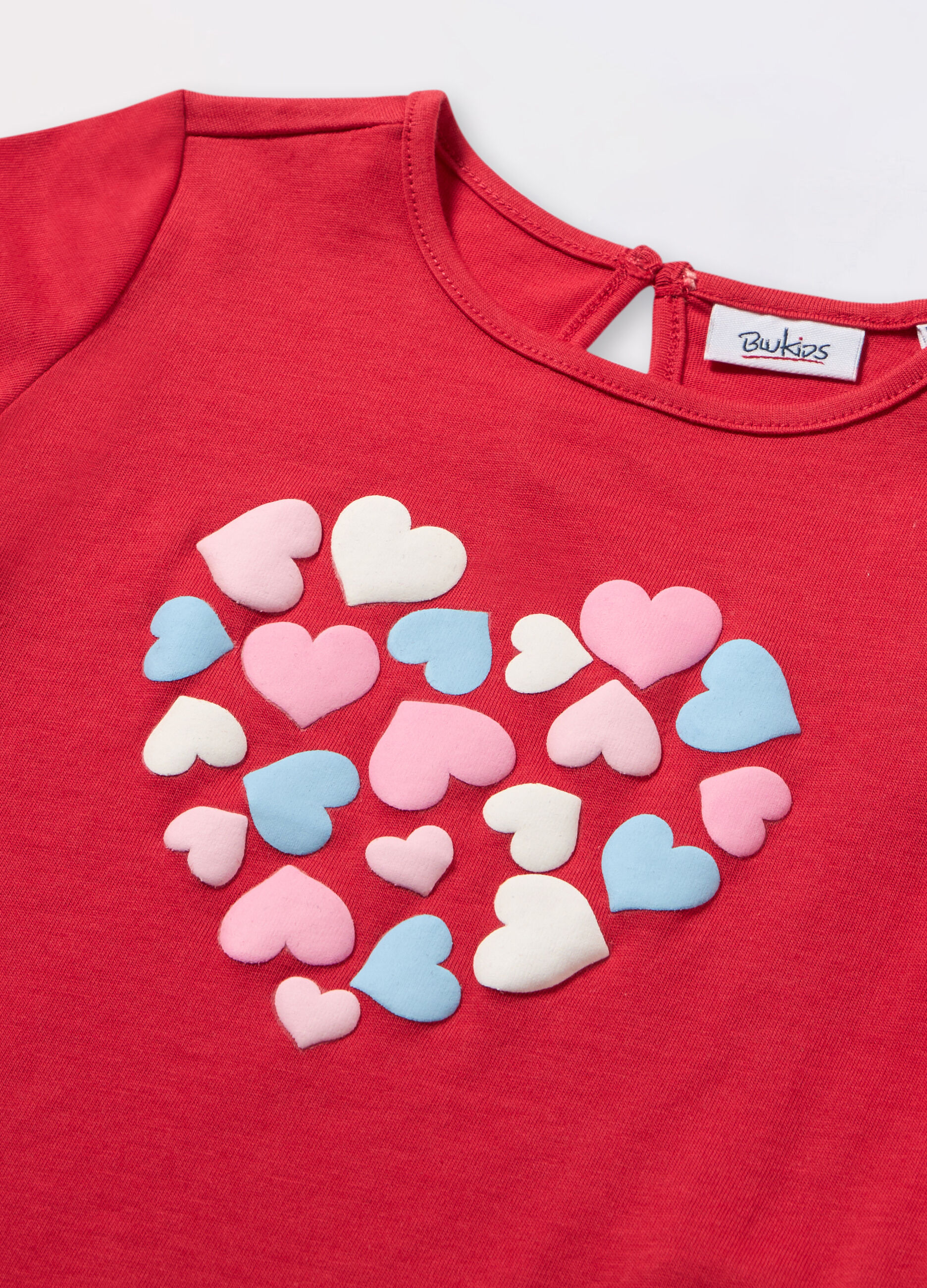 T-shirt in jersey di puro cotone neonata_1