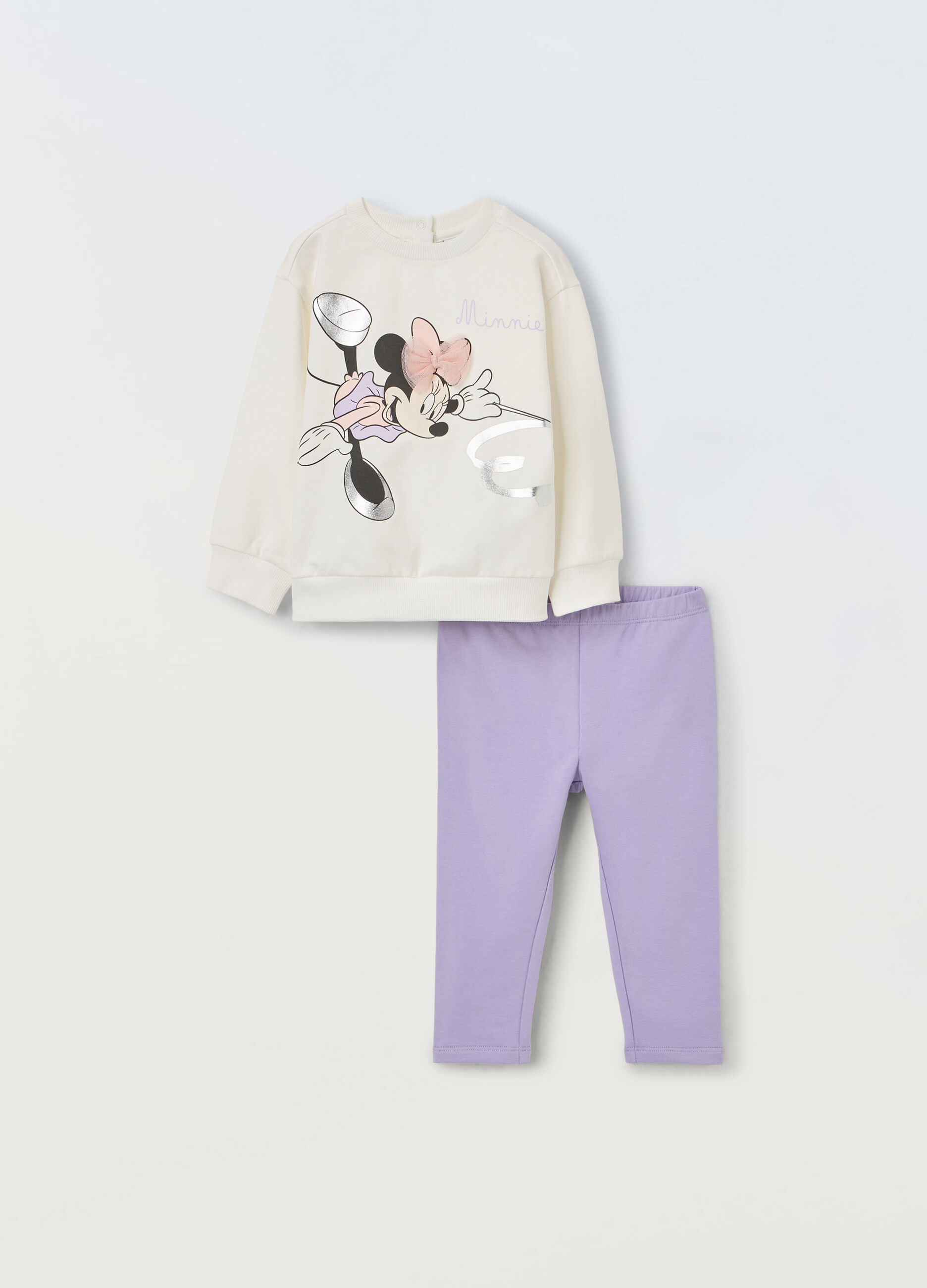 Jogging set in cotone stretch neonata_0