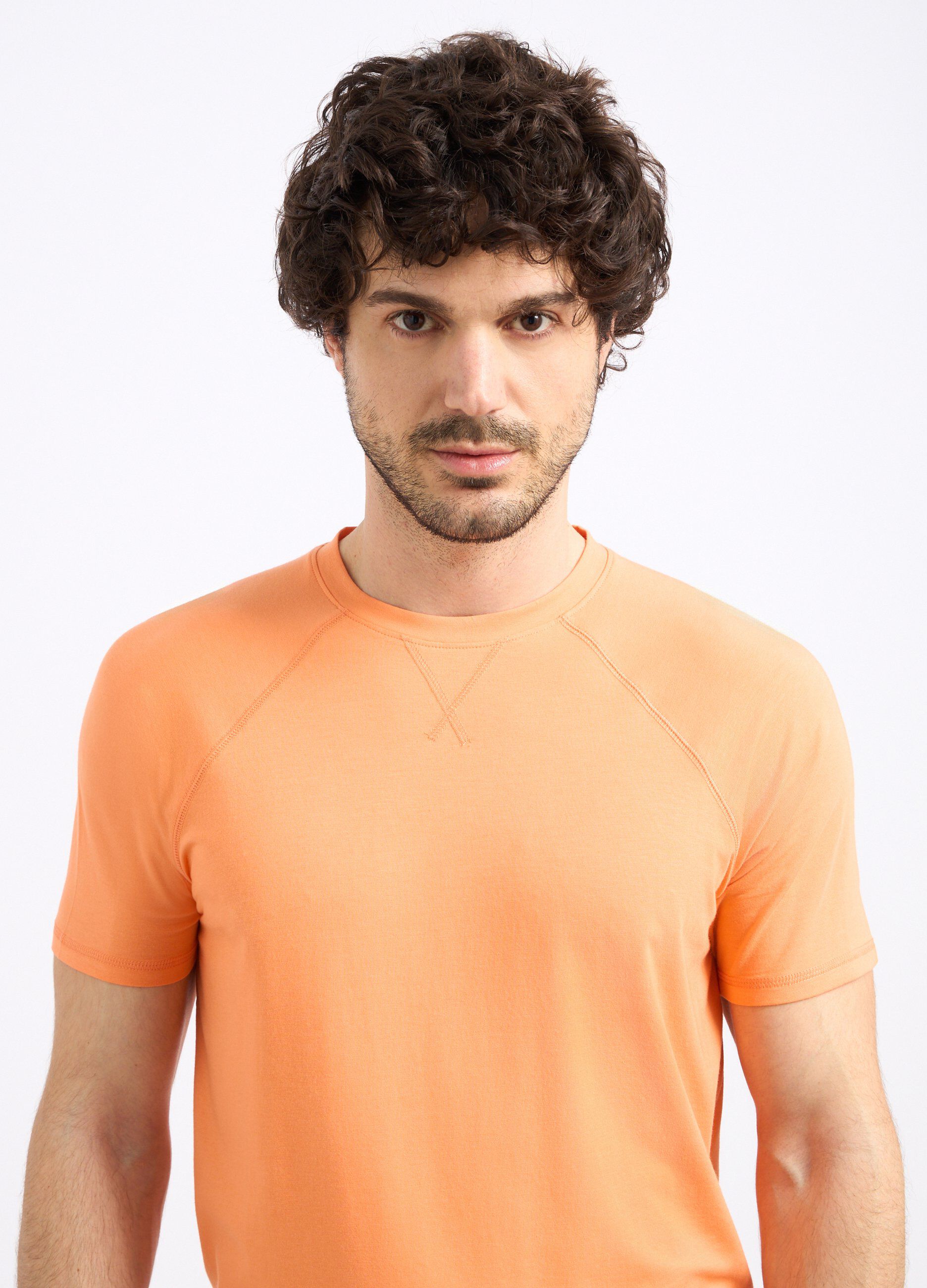 T-shirt in misto cotone stretch uomo_2