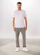 Jeans 5 tasche slim in denim di cotone uomo_0