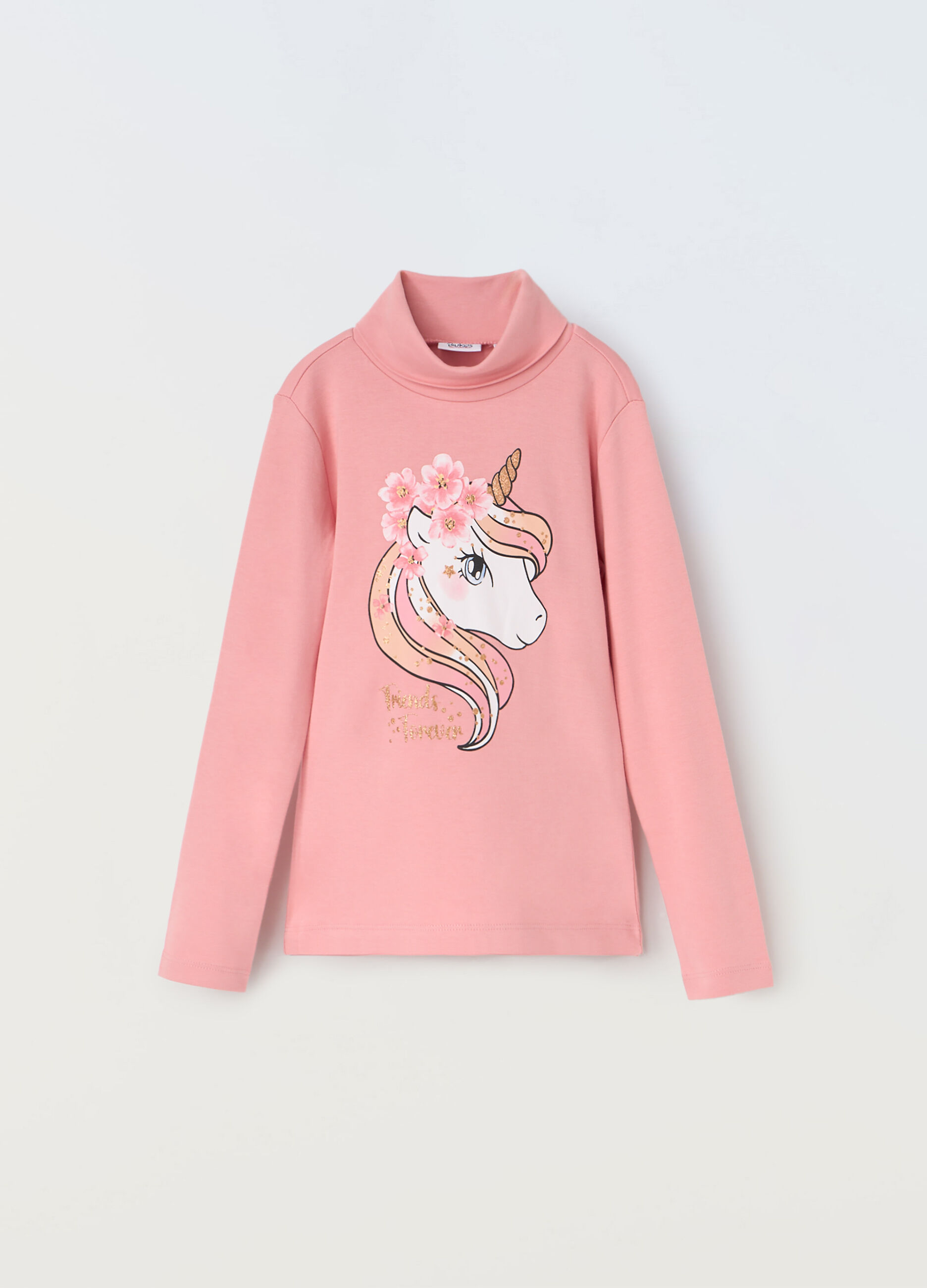 Lupetto in puro cotone bambina_0