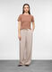 Pantaloni wide leg a righe donna_0