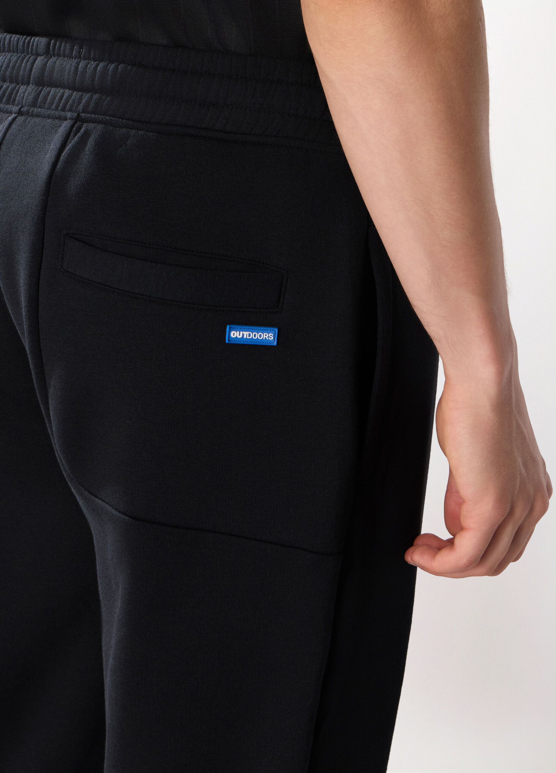 Jogger sportivi in misto cotone uomo_2