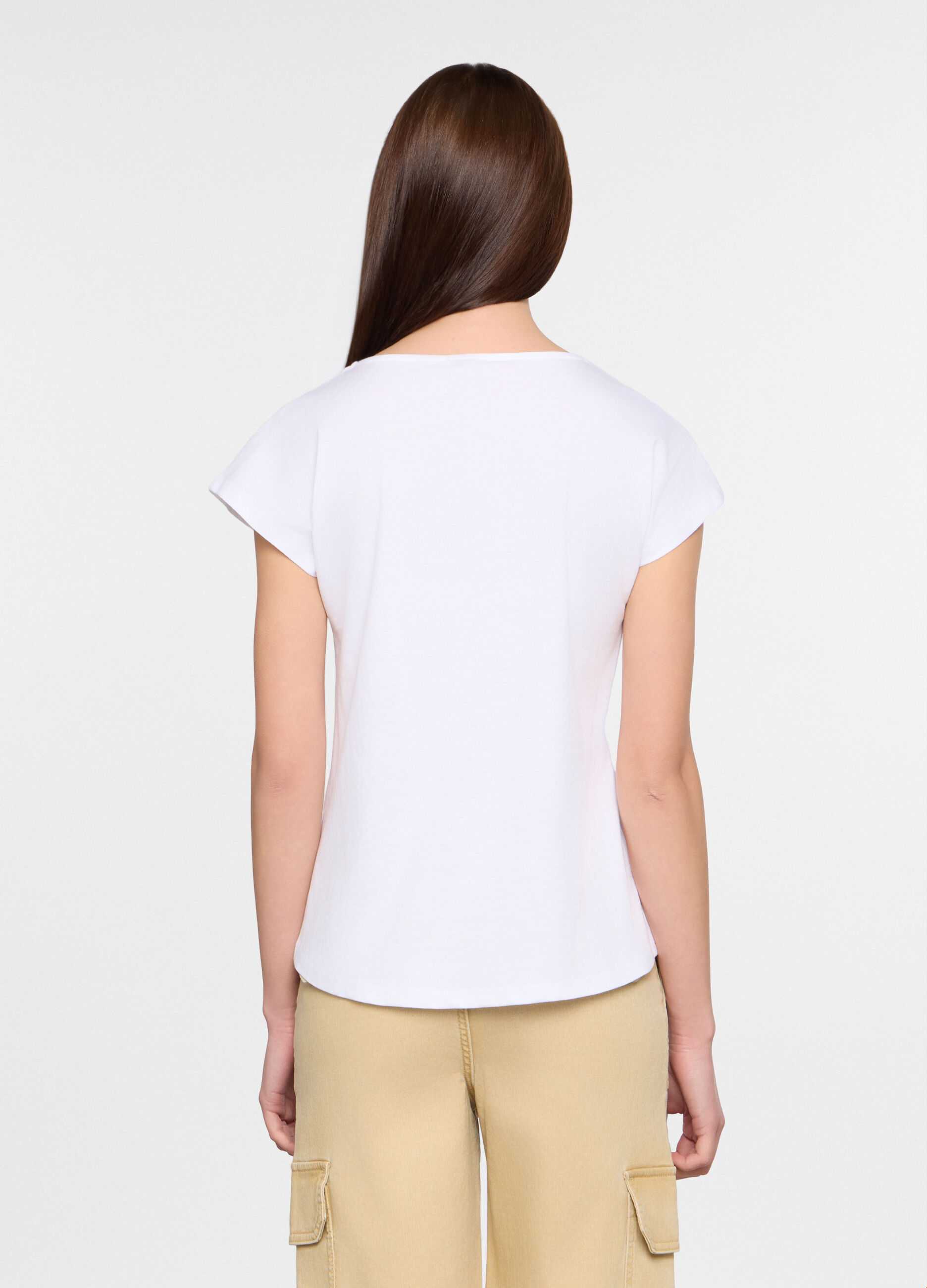 T-shirt girocollo donna_1