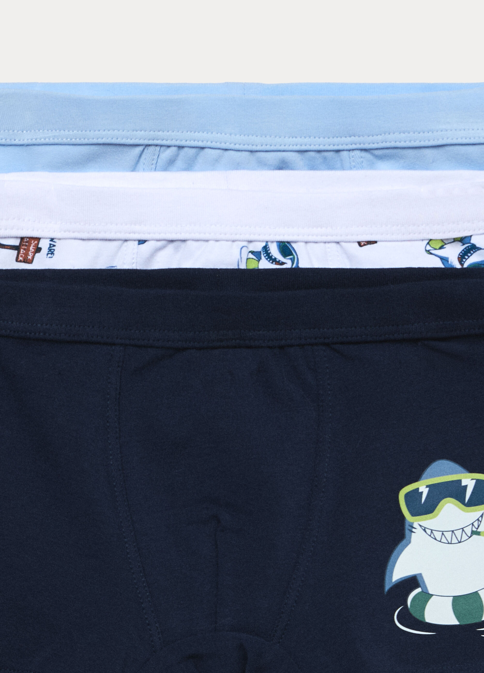 Pack 3 boxer in jersey di cotone stretch bambino_3